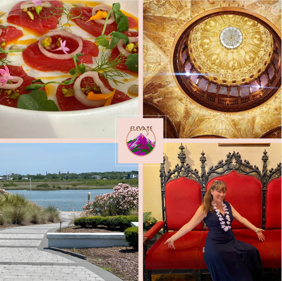 Savoring St. Augustine- a journey of self-discovery, couture culinary creations and friendships from Flagler.