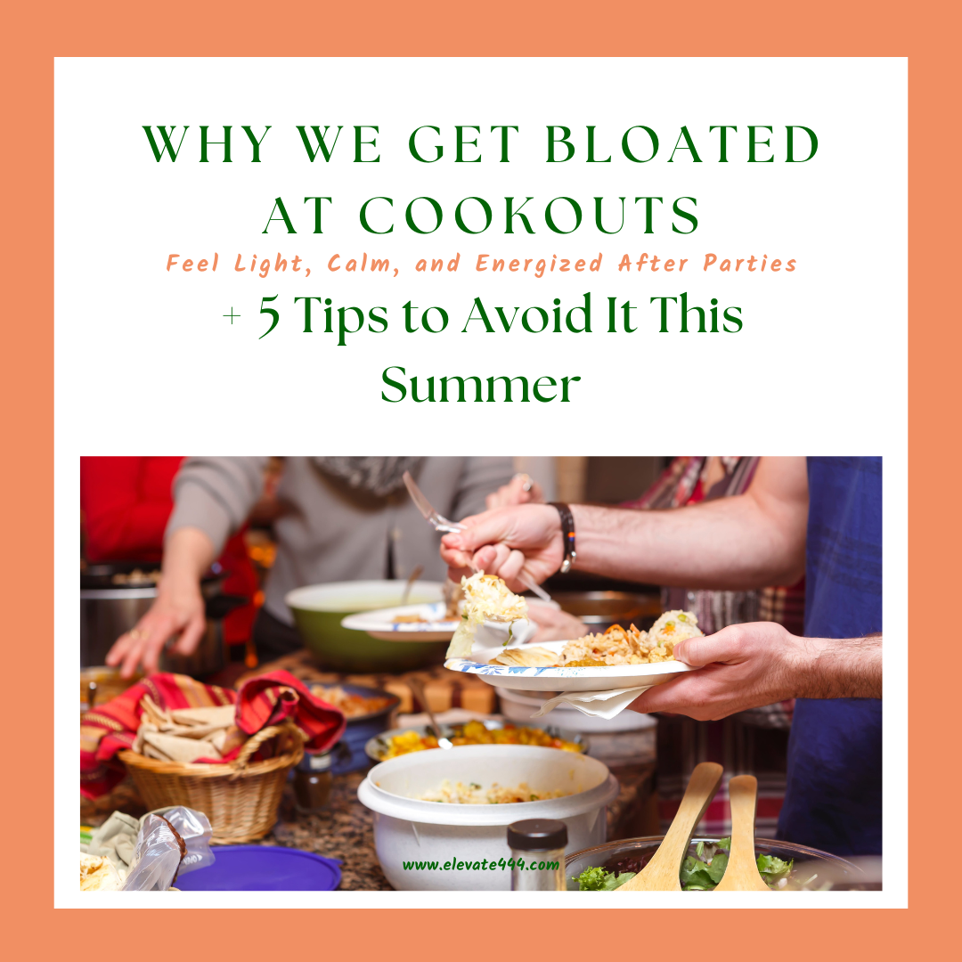 Why We Get Bloated at Cookouts (and How to Avoid It)