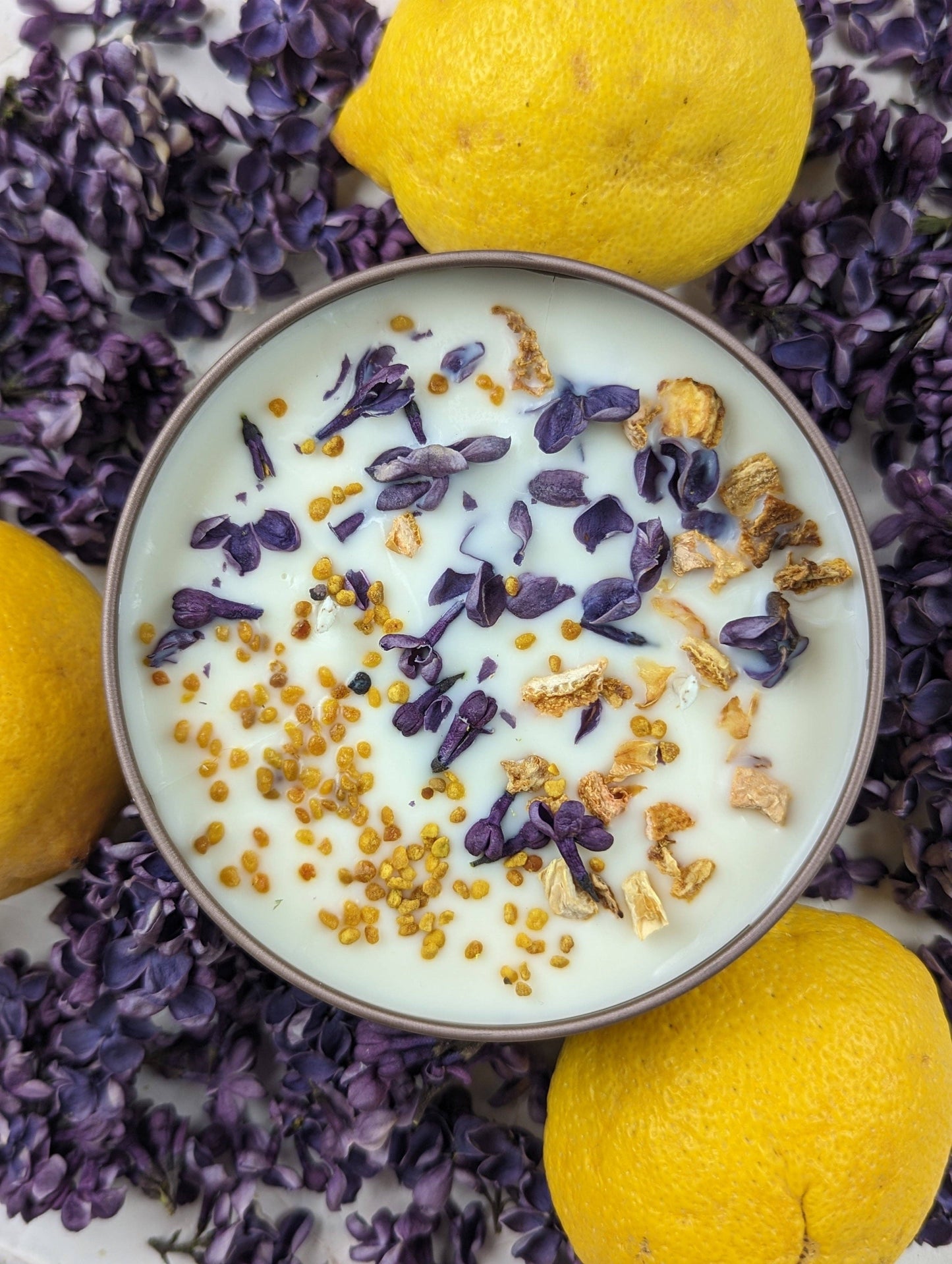 Nectar: Lilac + Lemon + Honey Candle: 4 oz