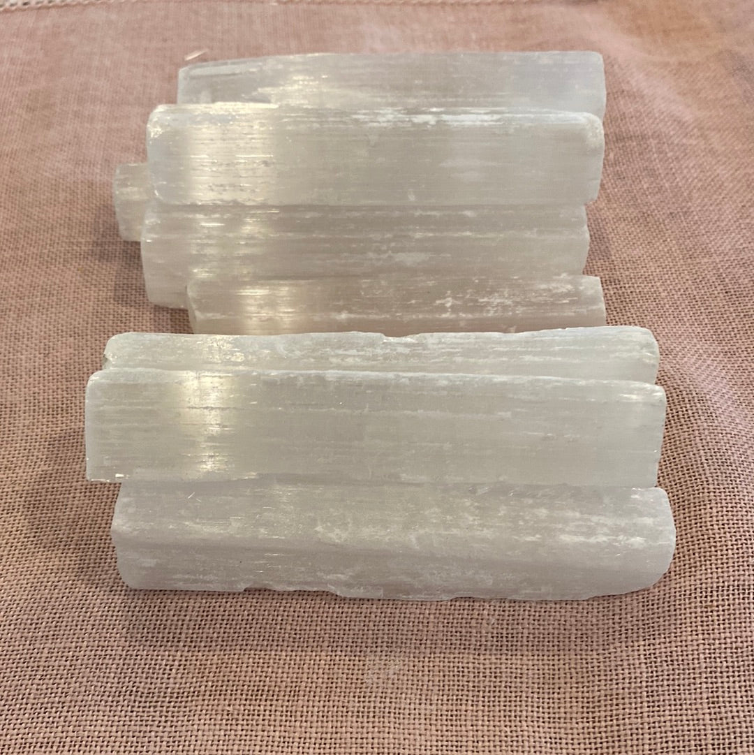 Selenite Crystal Wands (4 inch)