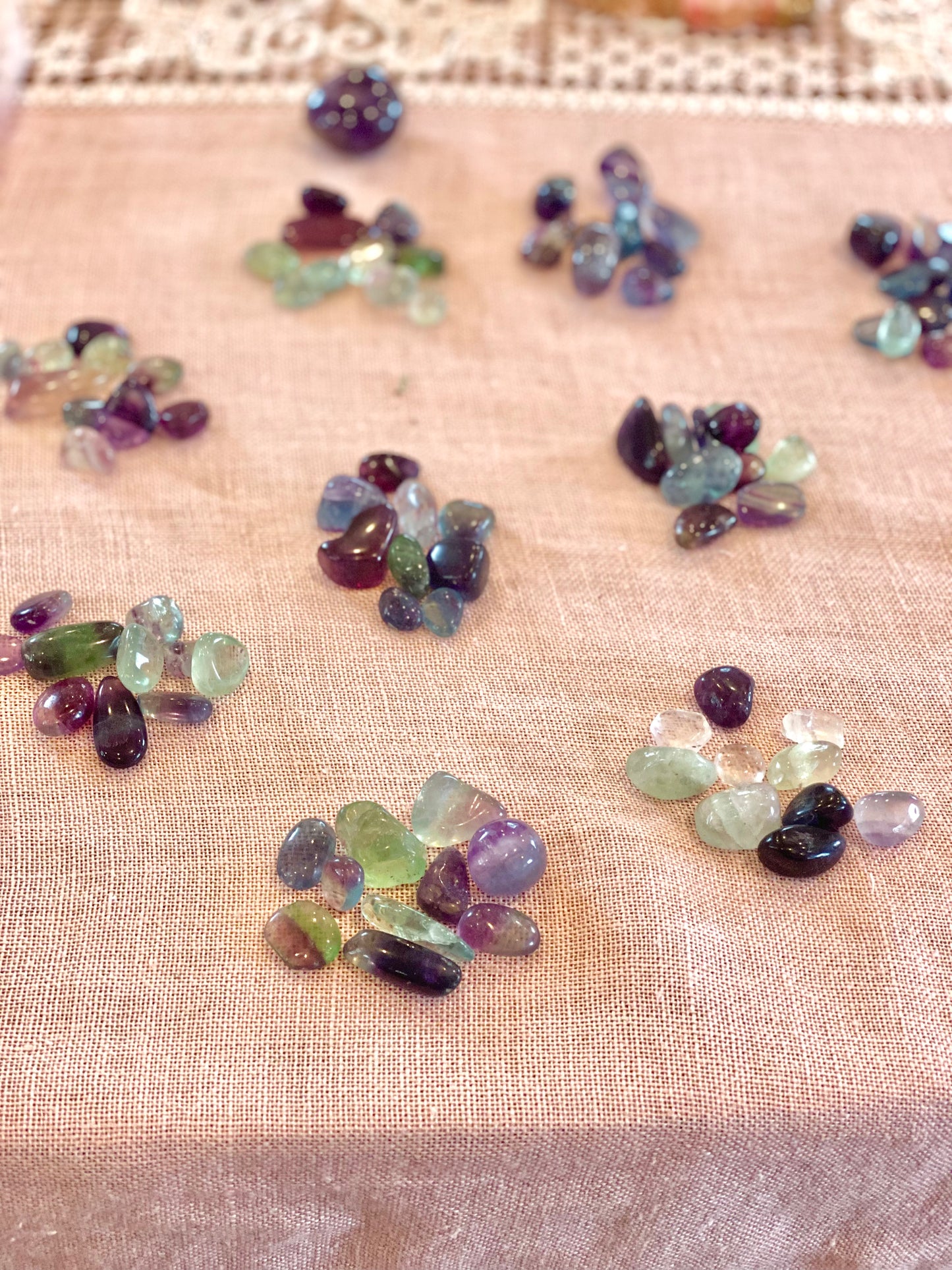 Fluorite Tumbles
