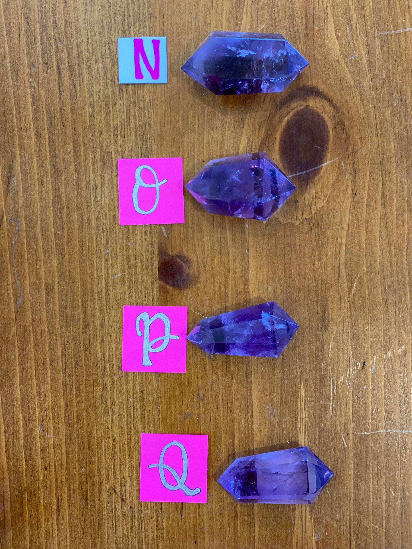 Double Terminated Amethyst
