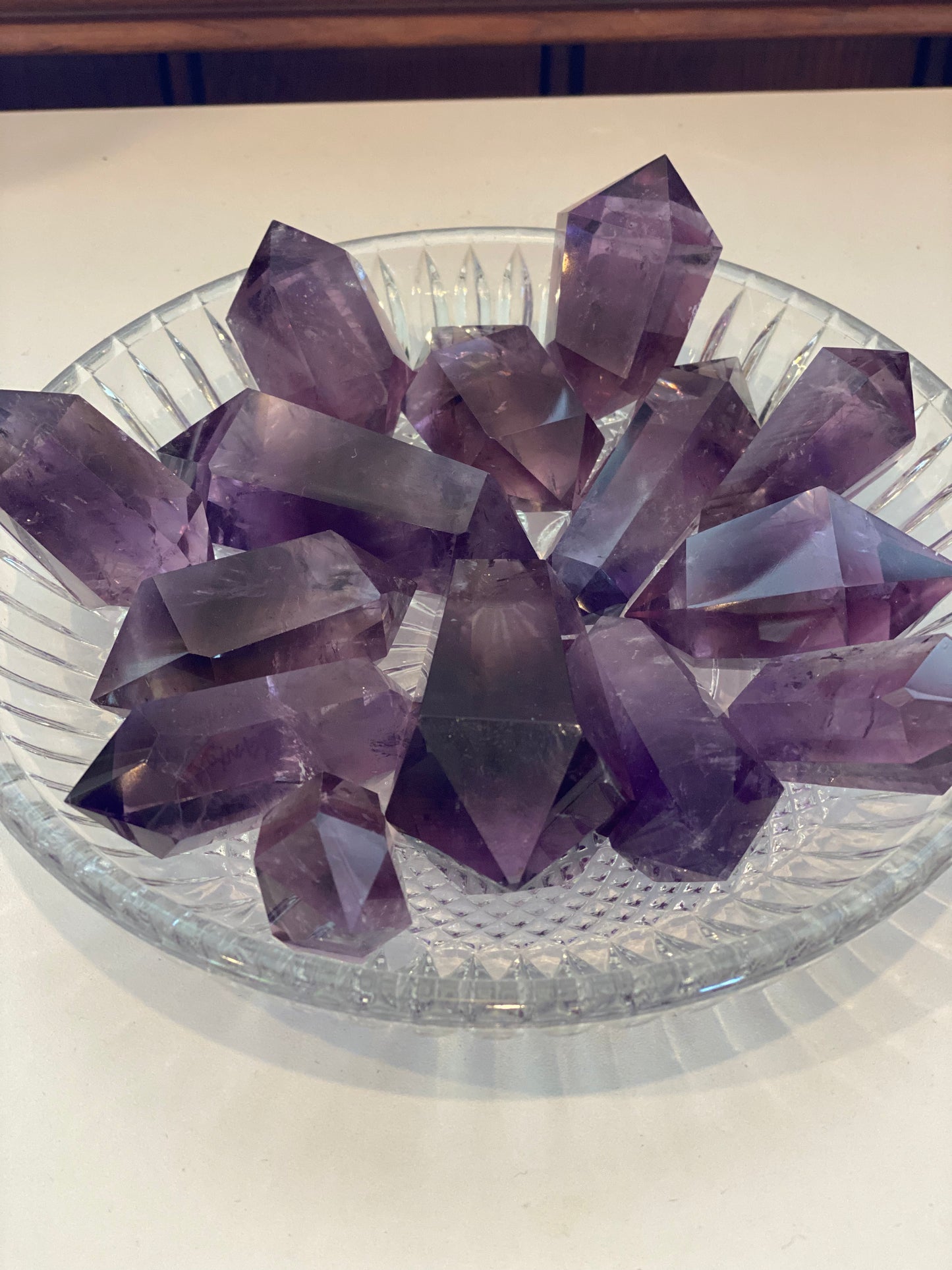 Double Terminated Amethyst