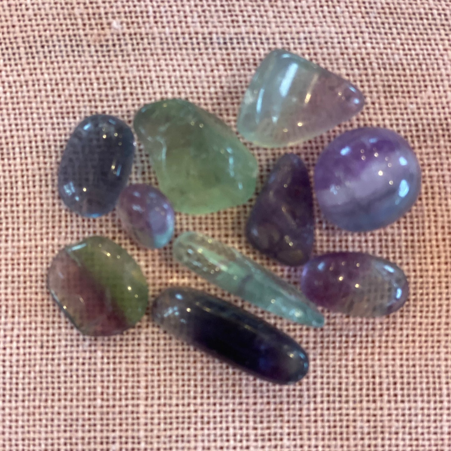 Fluorite Tumbles