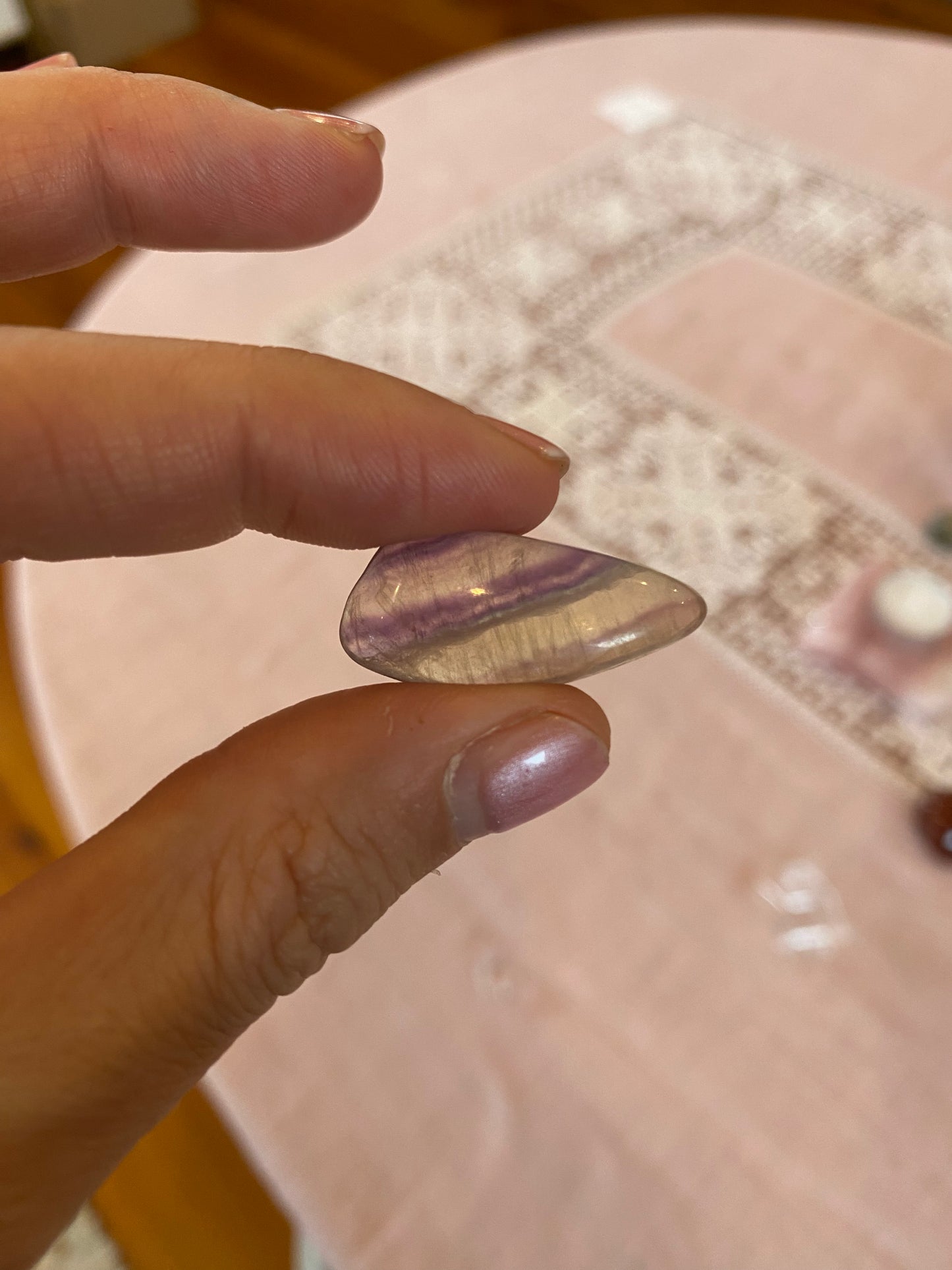 Fluorite Tumbles