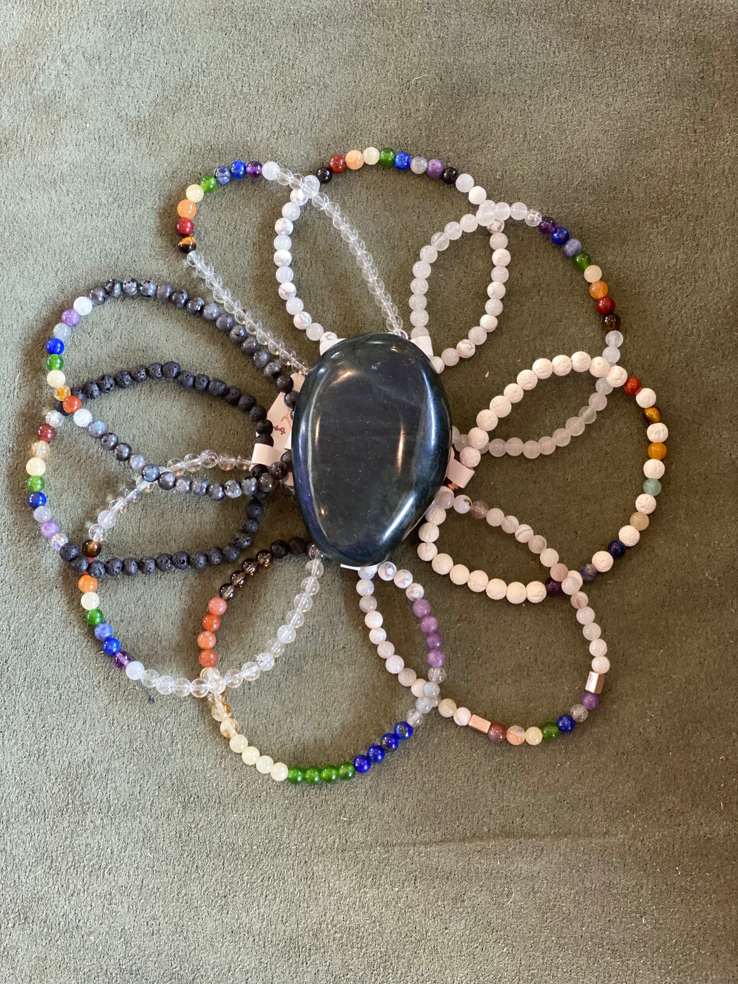 Chakra Bracelet 4mm Collection by Jen Koch