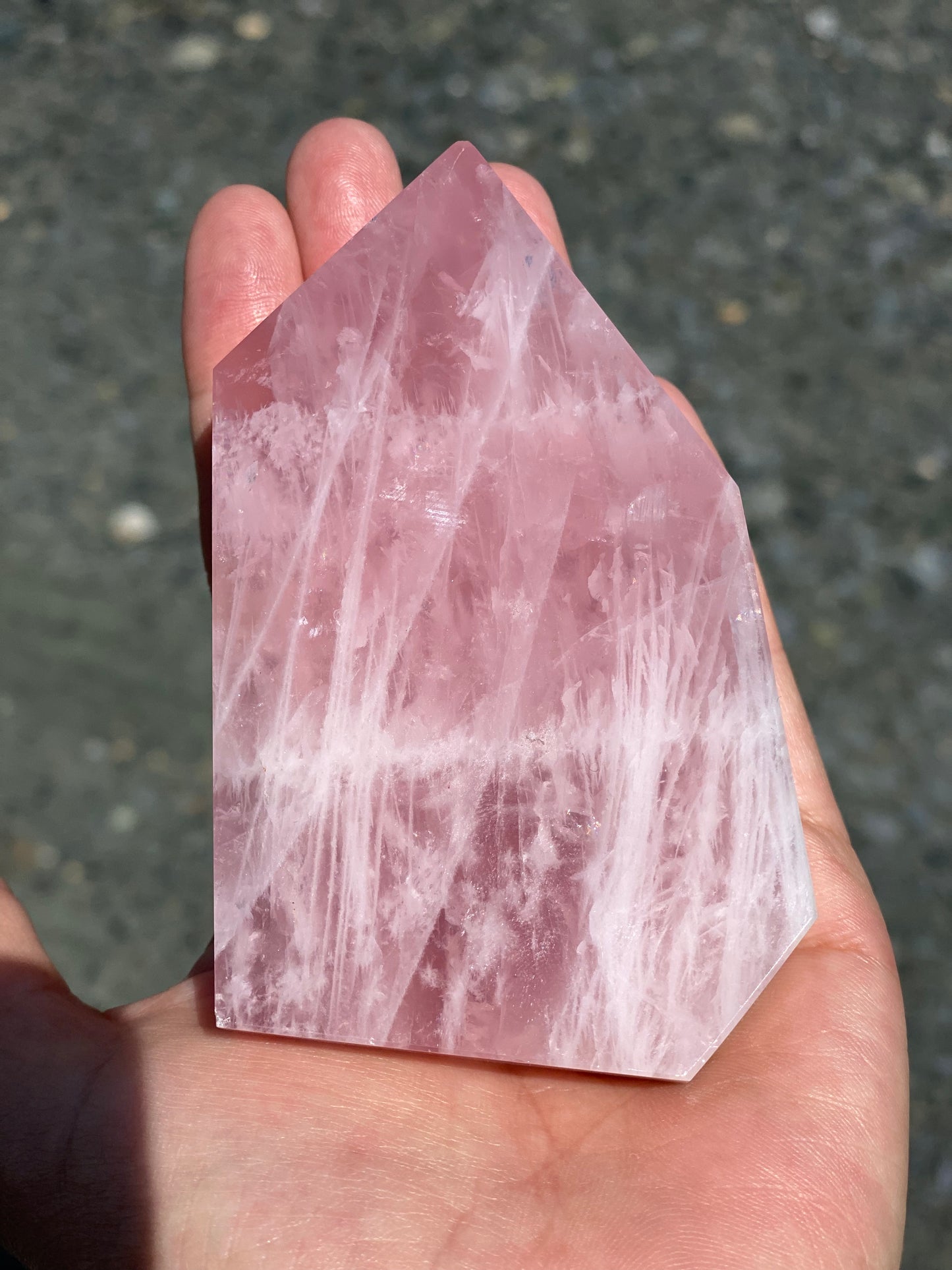 Rose Quartz Polished Slabs