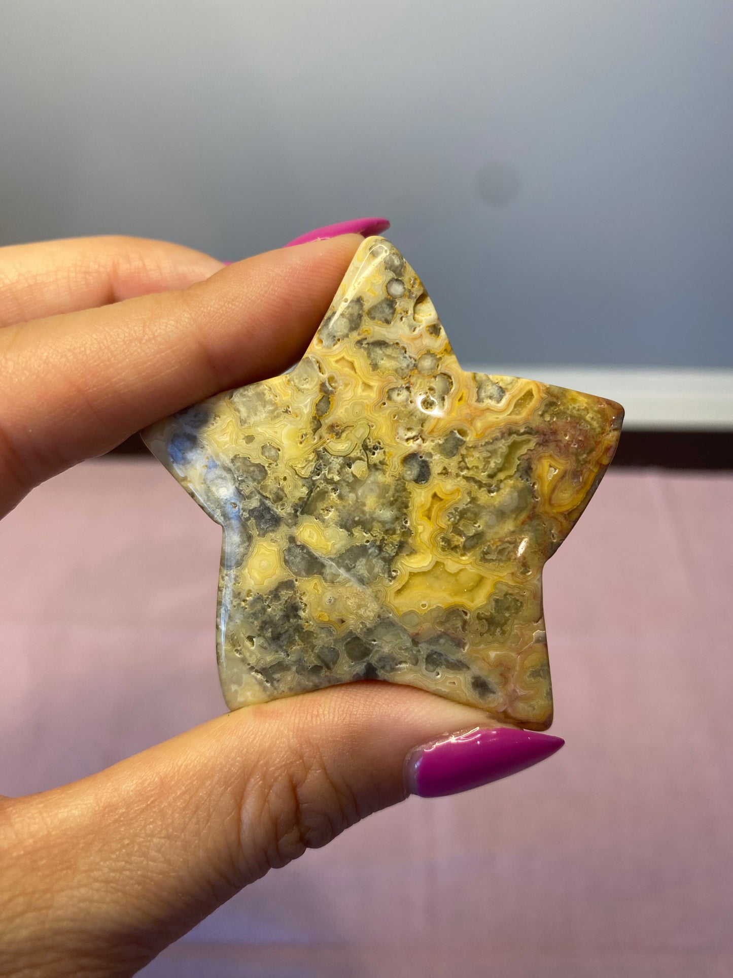 Crazy Lace Agate Stars