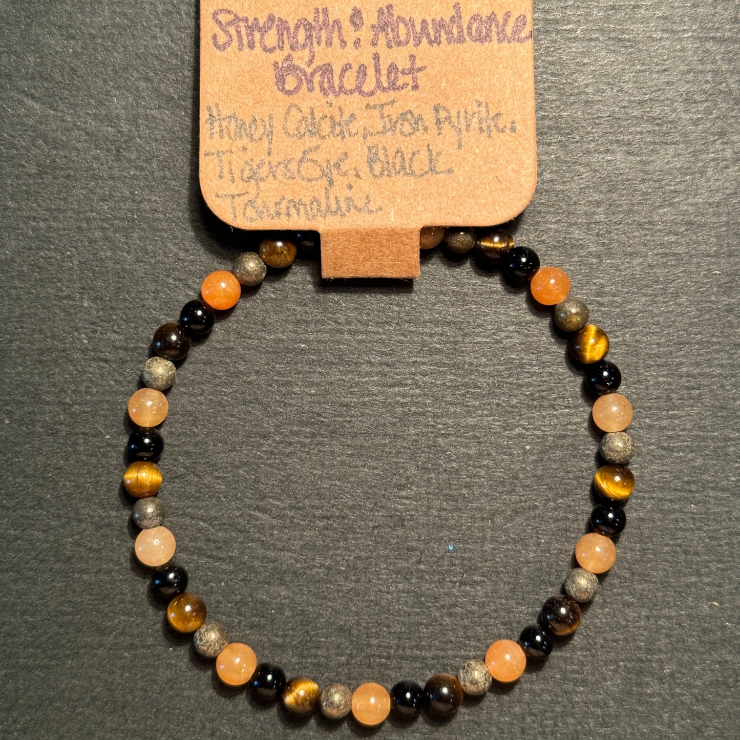 Healing Energy Gemstone Bracelet 4mm Collection by Jen Koch