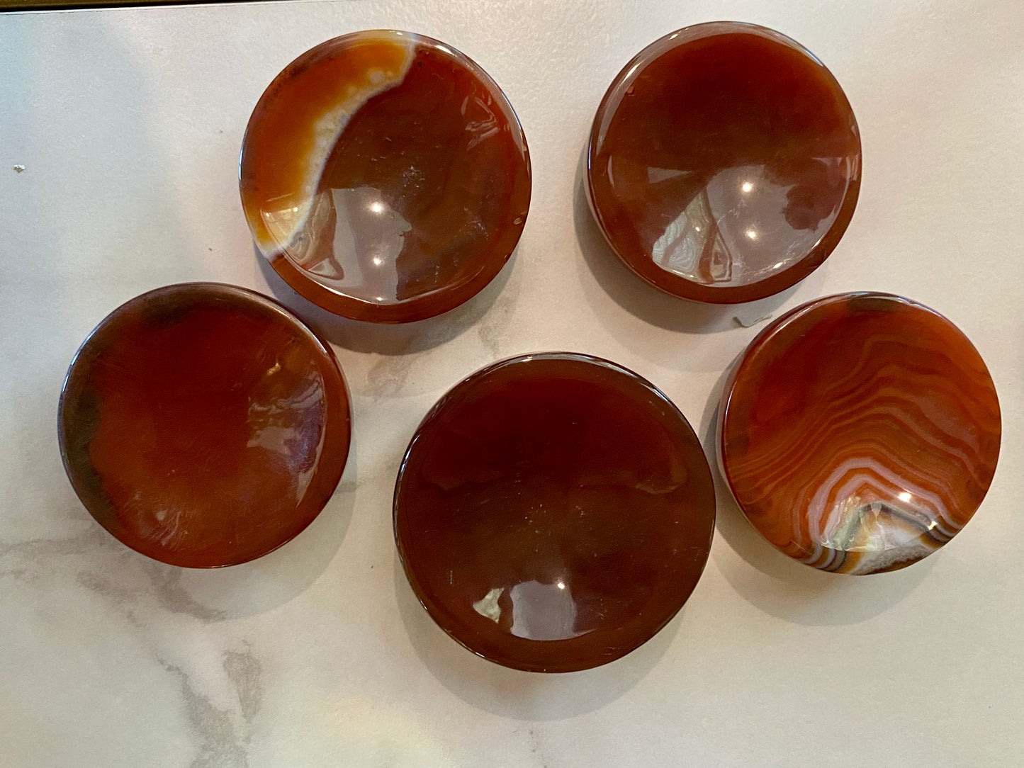 Carnelian Shallow Bowl