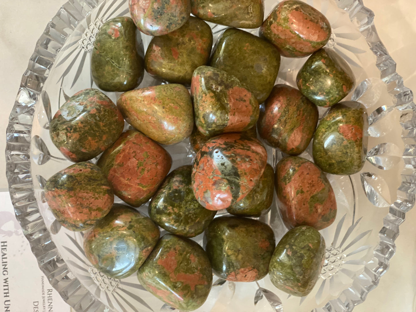 Unakite Tumbles