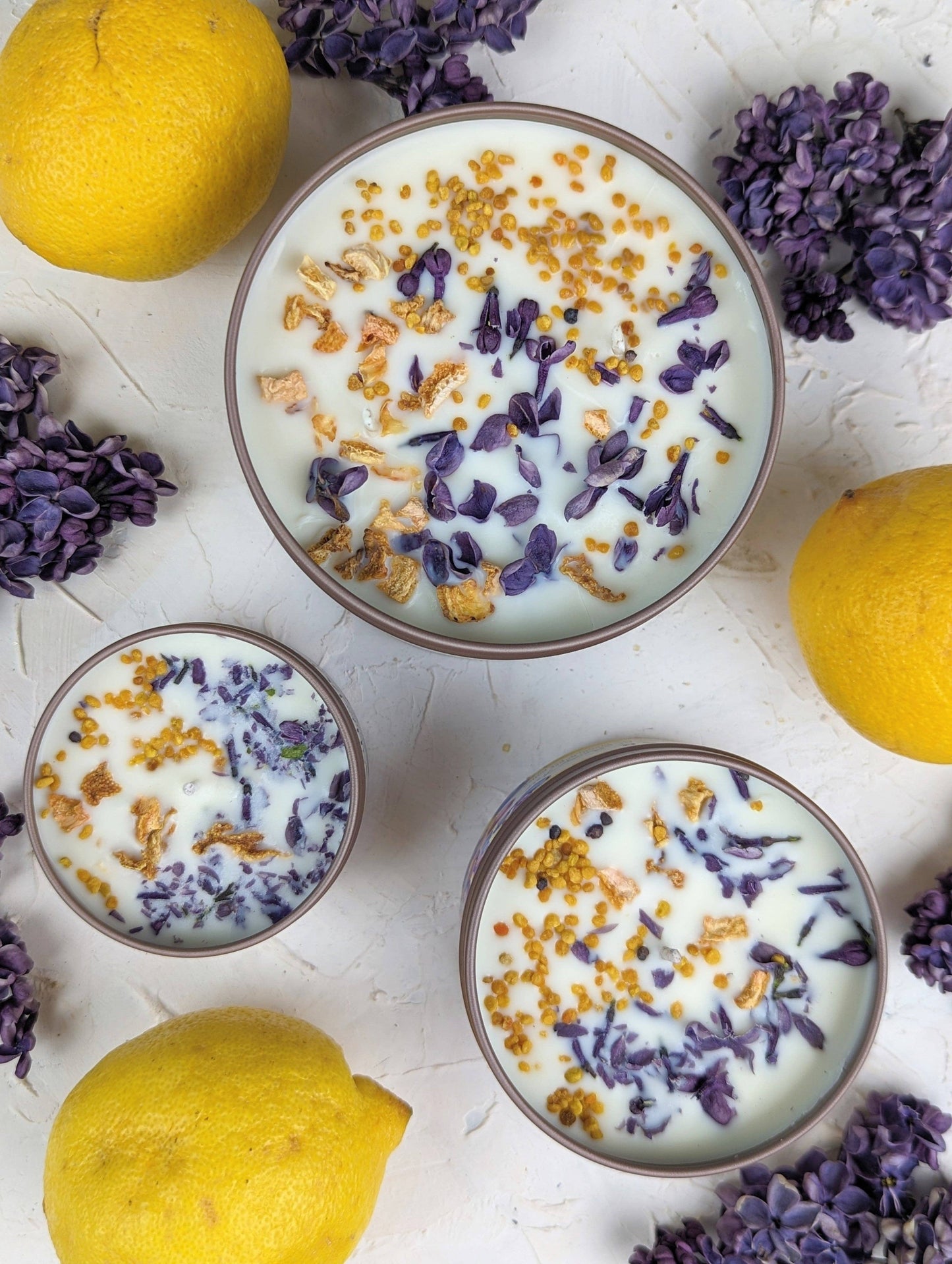 Nectar: Lilac + Lemon + Honey Candle: 4 oz