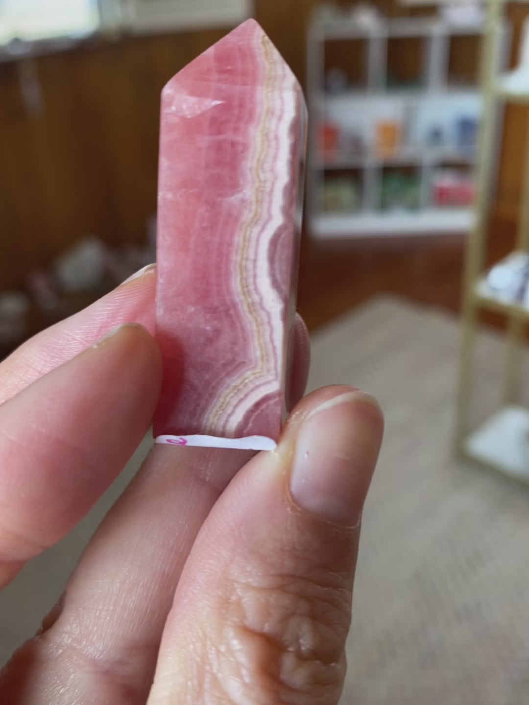 Load and play video in Gallery viewer, Rhodochrosite tower(s)