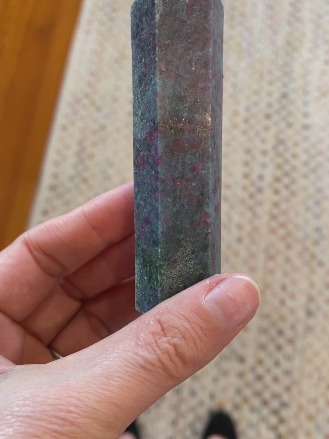 Load and play video in Gallery viewer, Ruby Fuchsite Obelisk Towers