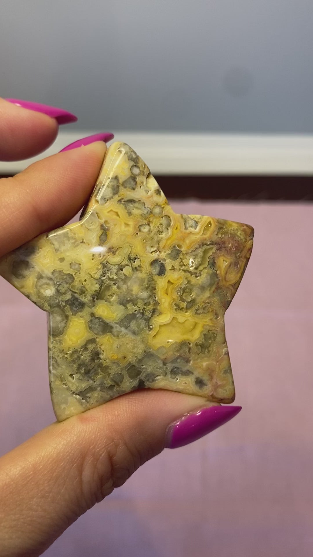 Load and play video in Gallery viewer, Crazy Lace Agate Stars
