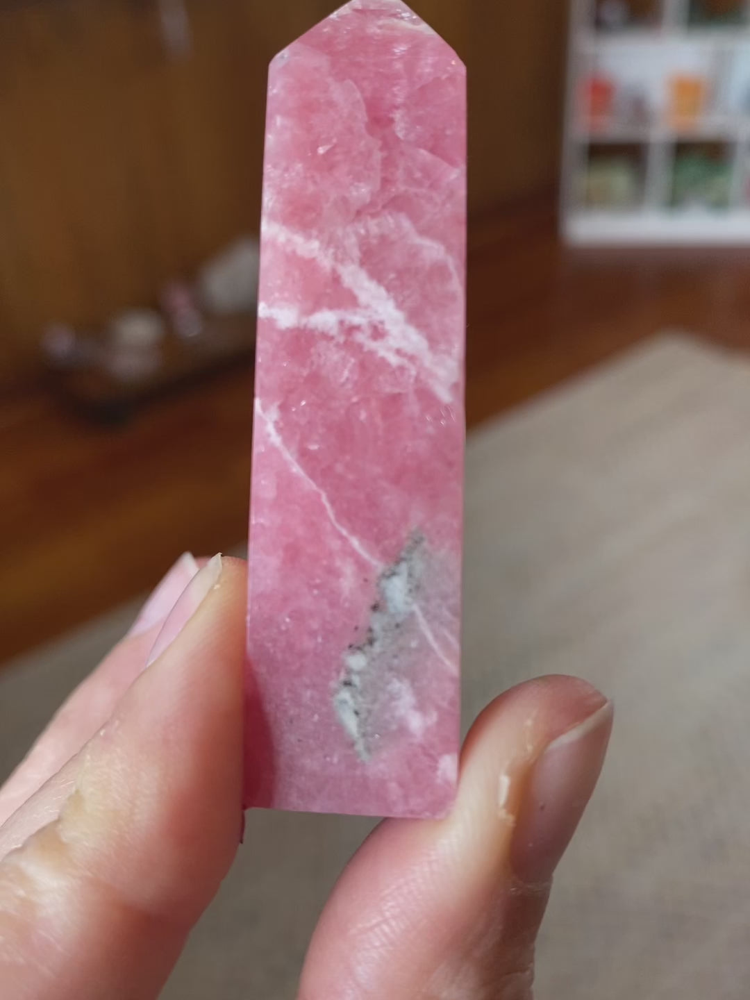 Load and play video in Gallery viewer, Rhodochrosite tower(s)