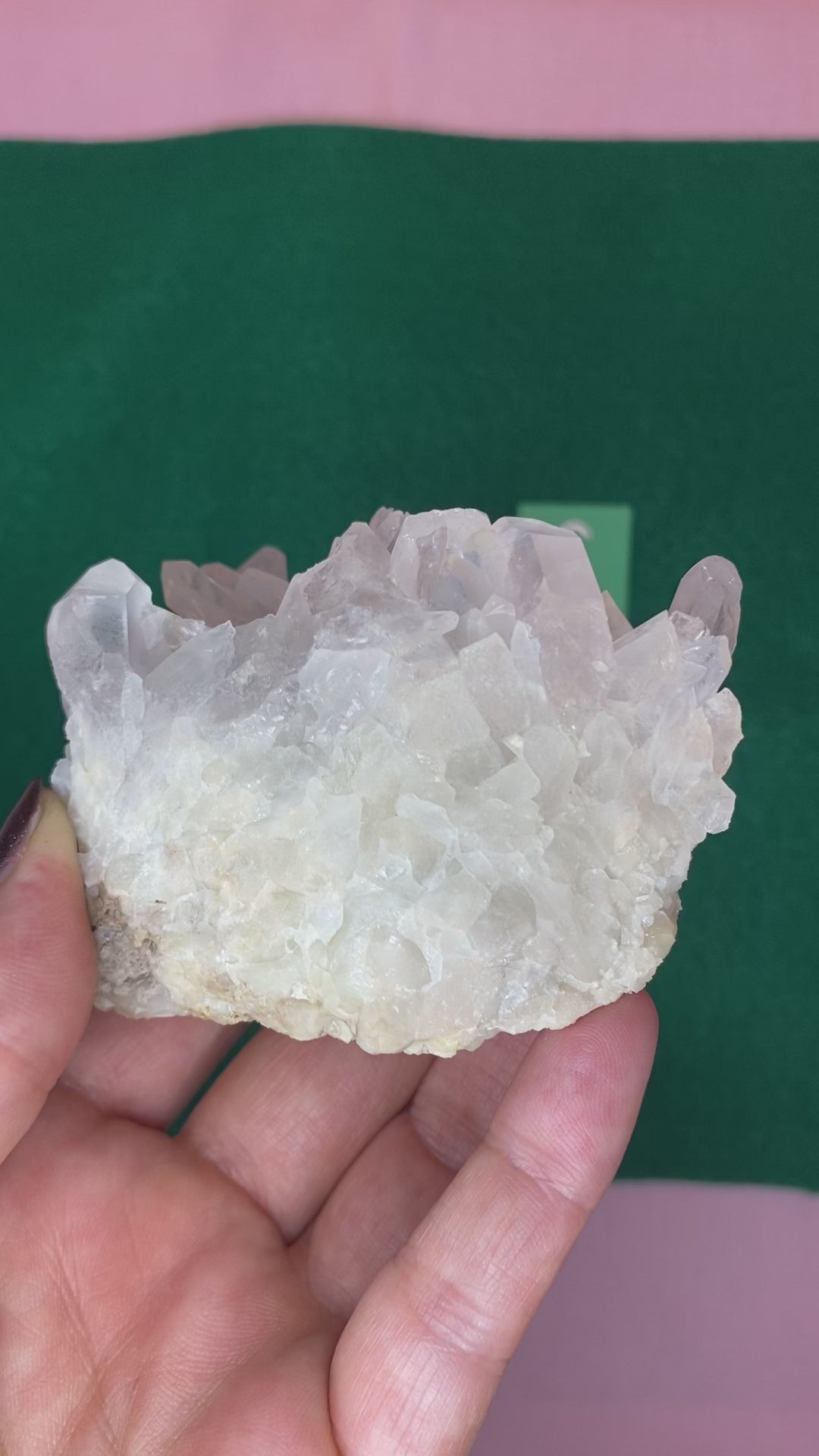 Load and play video in Gallery viewer, Quartz Cluster Raw