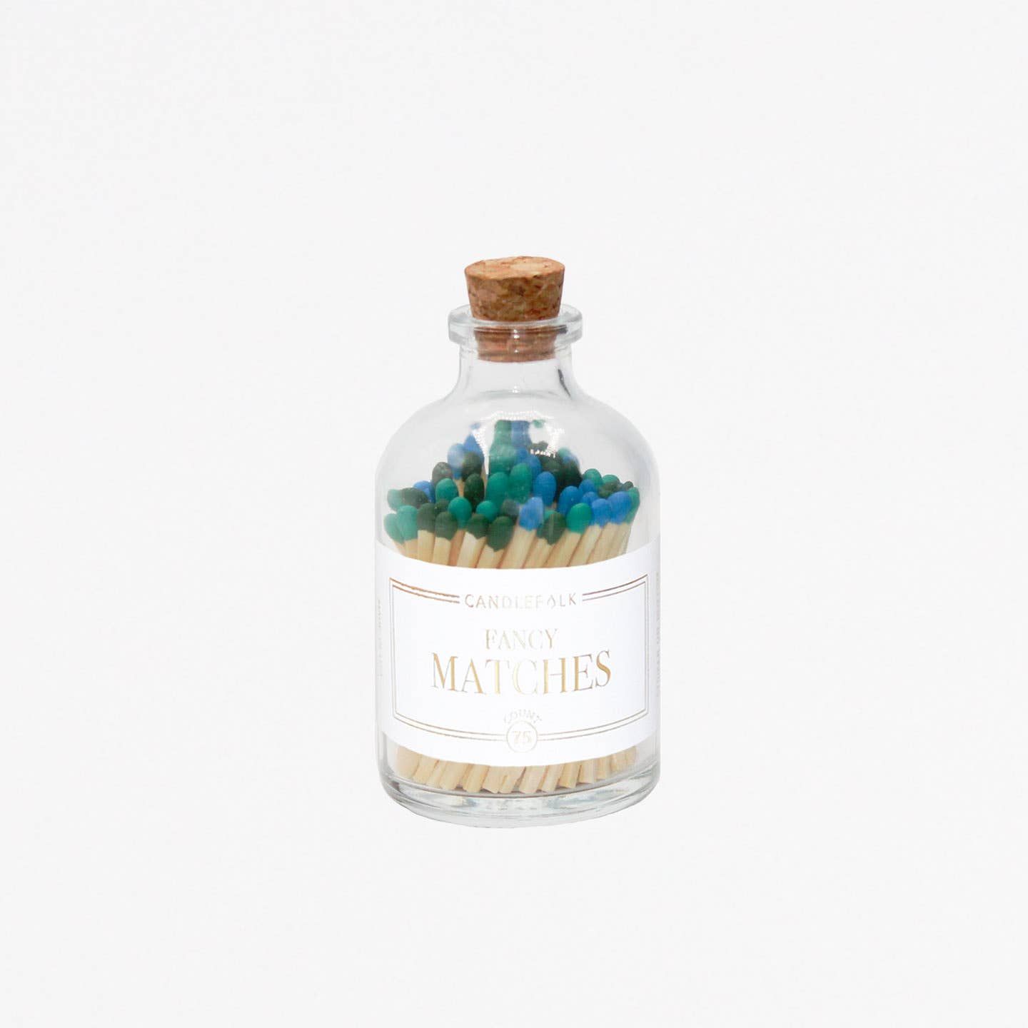 Multi-Colored Cools Apothecary Matches