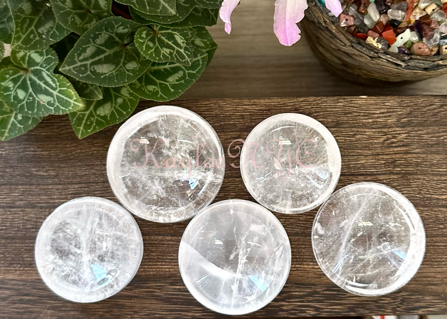Clear Quartz Bowls