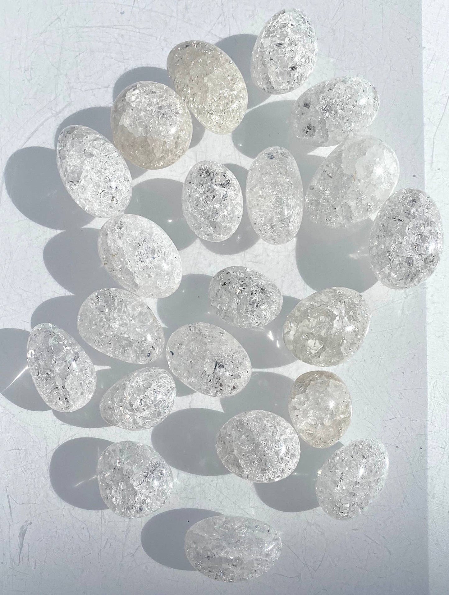 Fire & Ice Quartz Tumbles