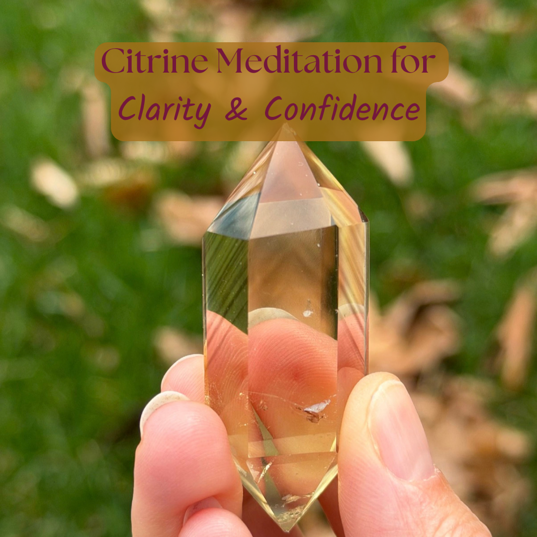 Citrine Meditation for Clarity, Confidence, and Direction