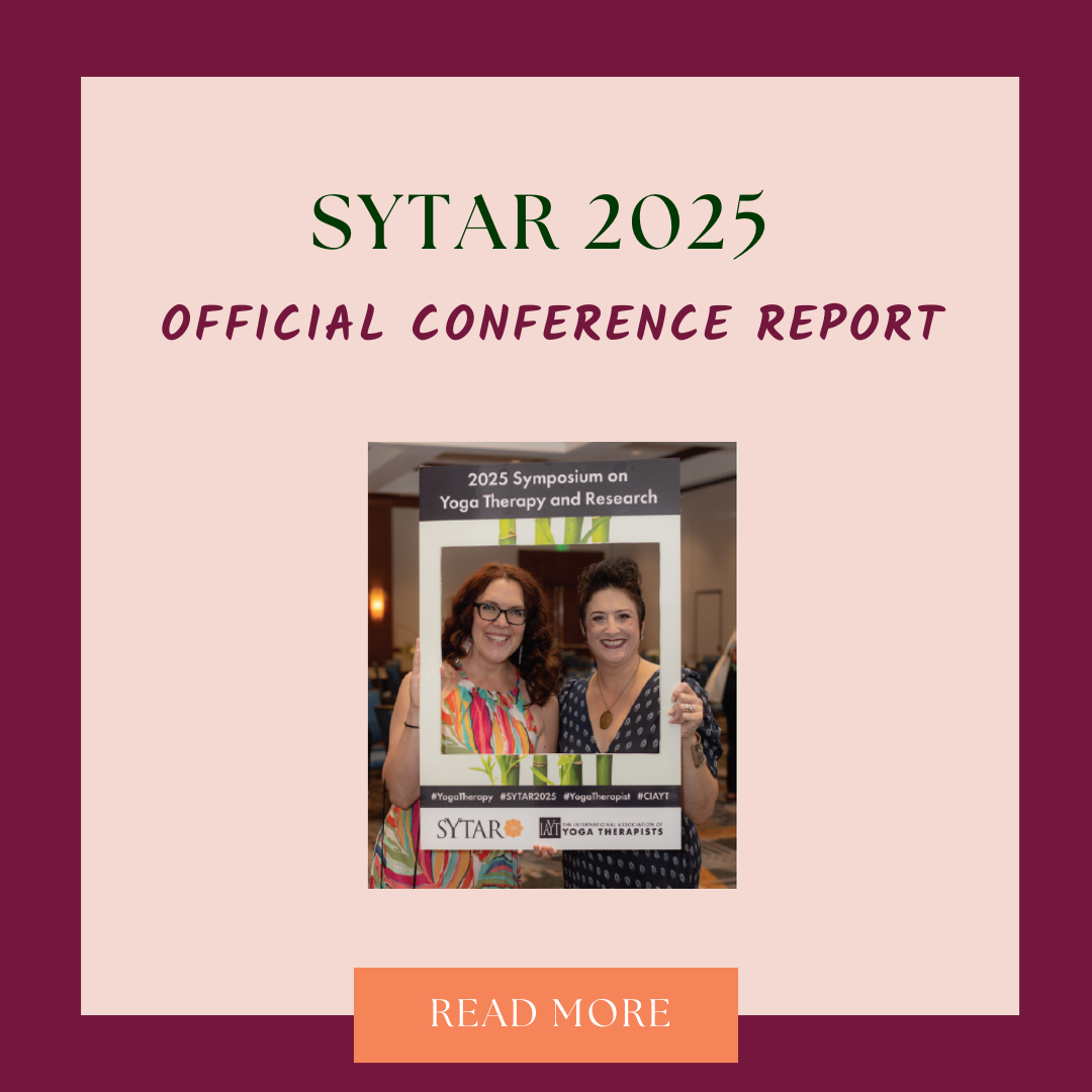 ✨ Published in Yoga Therapy Today: Reflections from SYTAR 2025 ✨