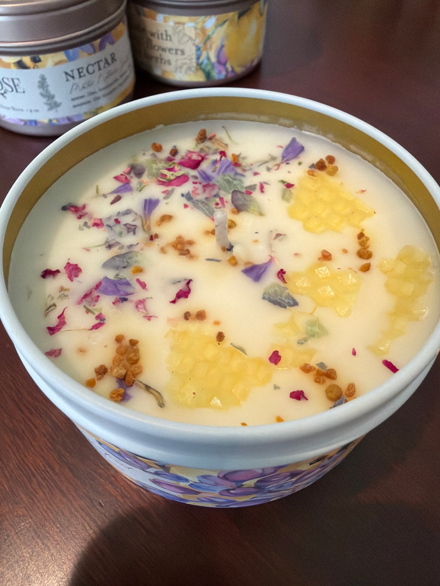 Nectar Candle – Lilac, Lemon & Honey Soy Candle (Restock arriving soon)