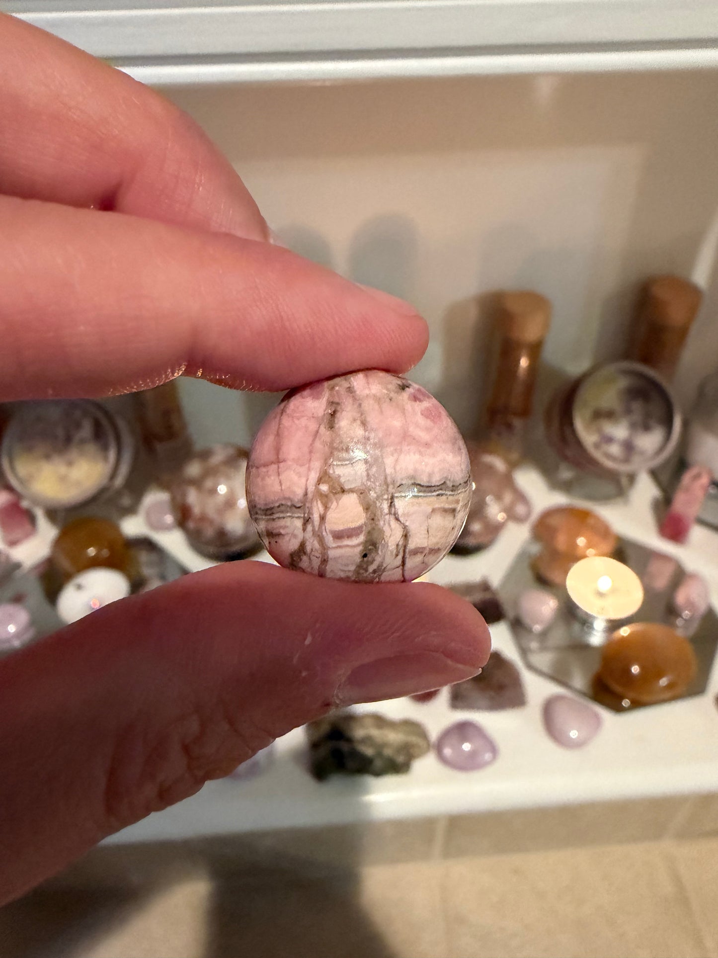 Rhodochrosite Tumble (Argentina)
