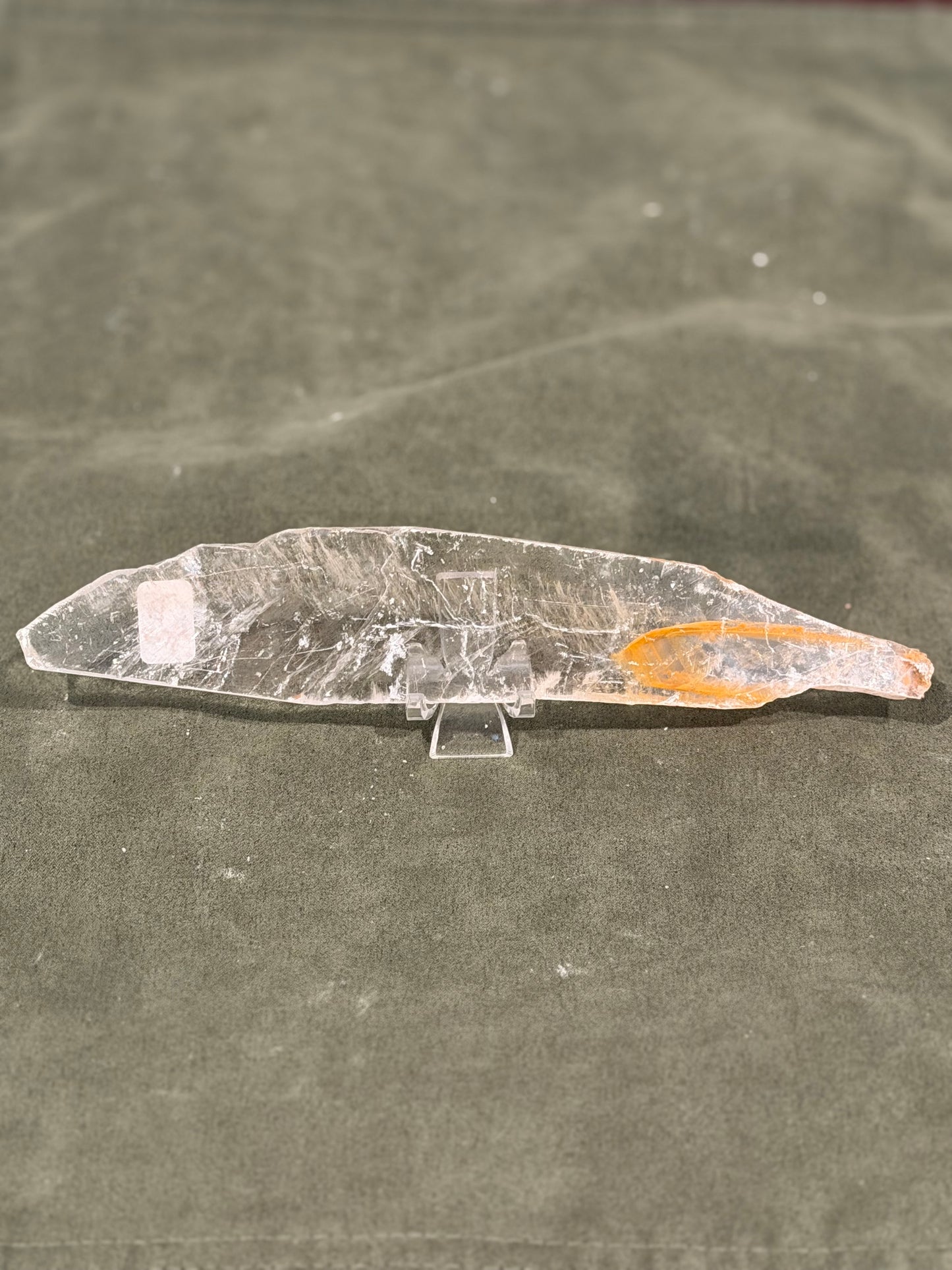 Natural Golden Phantom Selenite from Utah. NEW ARRIVAL!