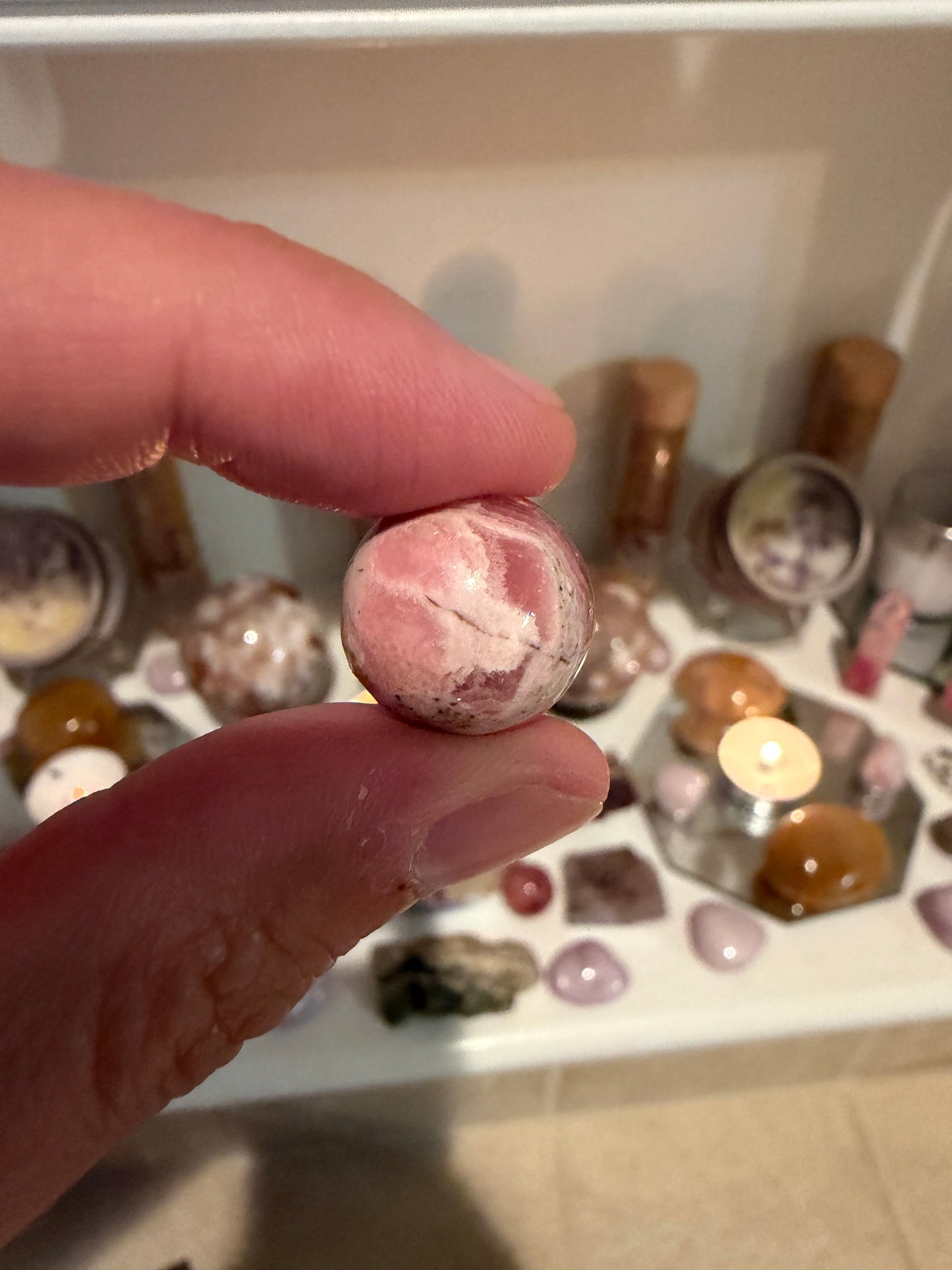 Rhodochrosite Tumble (Argentina)