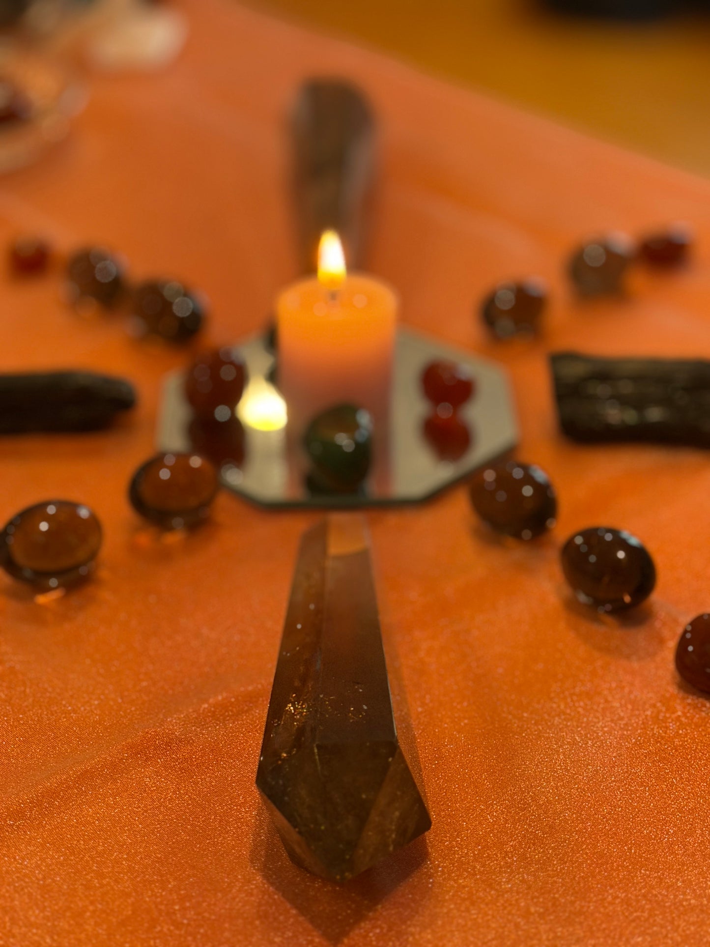 Smoky Quartz Tumbled Stone – Natural Stabilizing Crystal