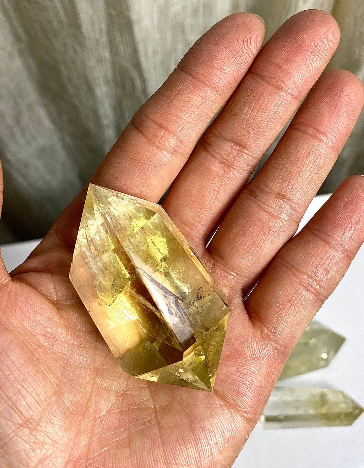 Citrine Double Terminated Crystal – Confidence & Energy- COMING SOON!