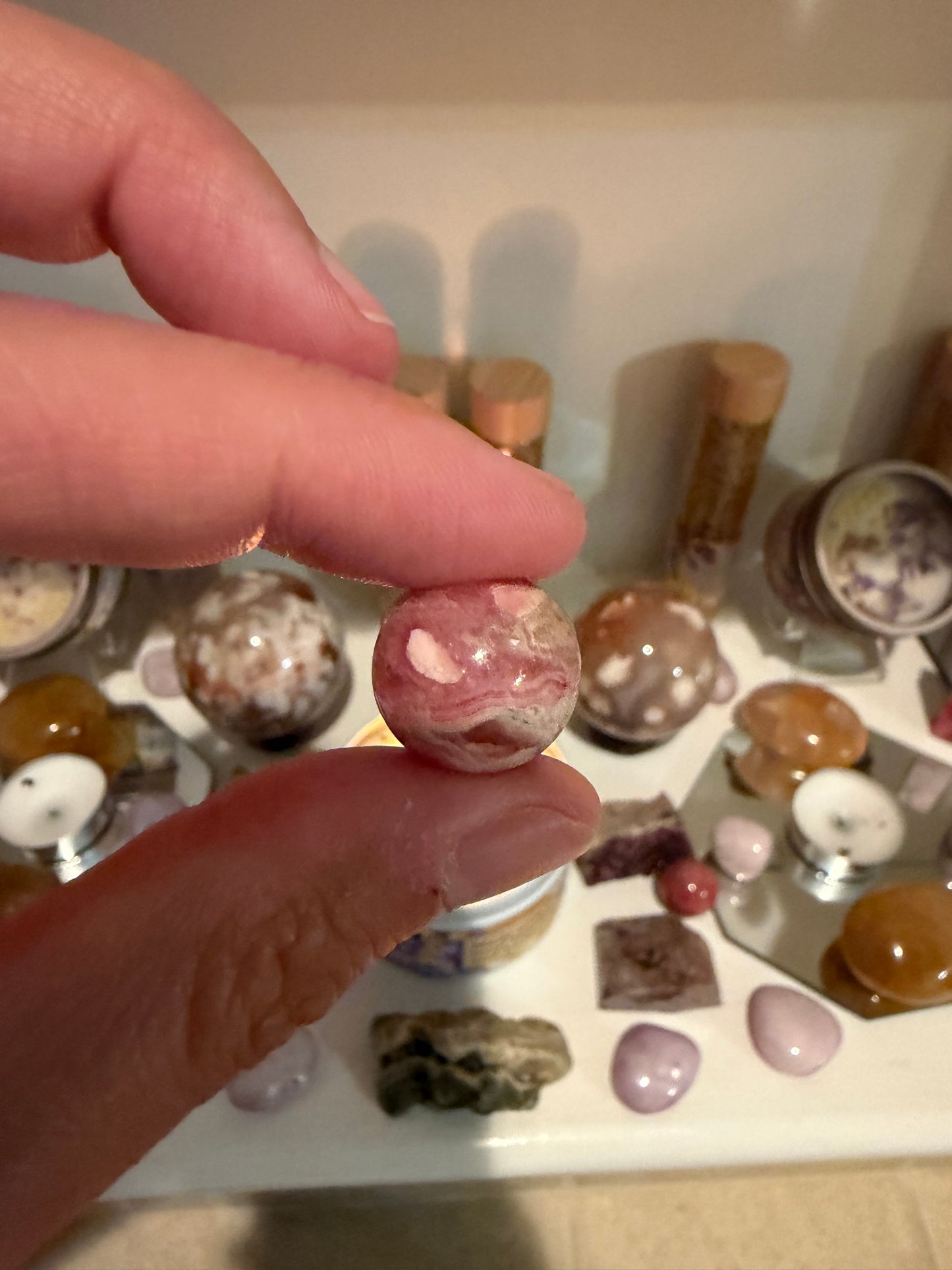 Rhodochrosite Tumble (Argentina)