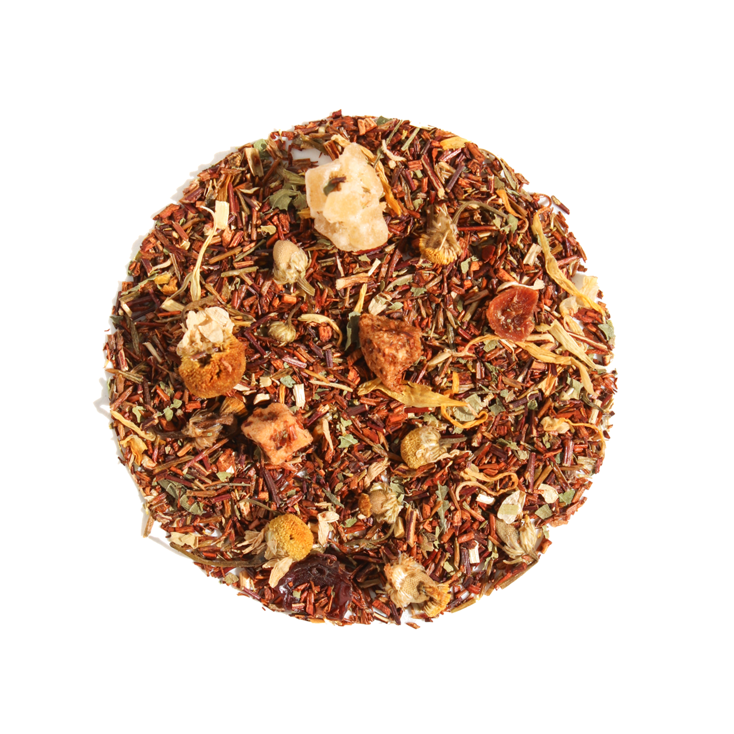 Tranquil Peach Herbal Tea | Caffeine-Free Loose Leaf Rooibos Tea
