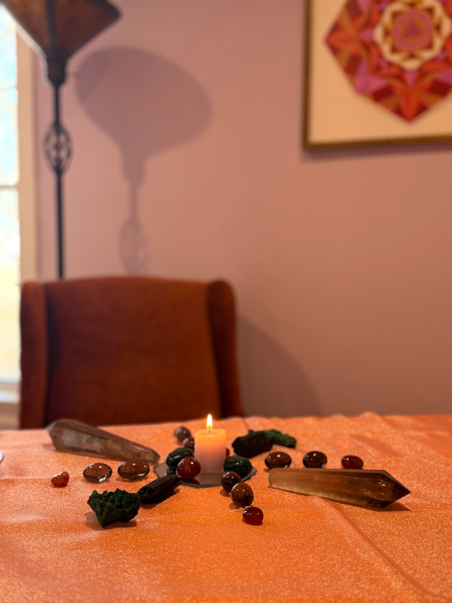 Natural Smoky Quartz Scepter – Grounding Statement Piece