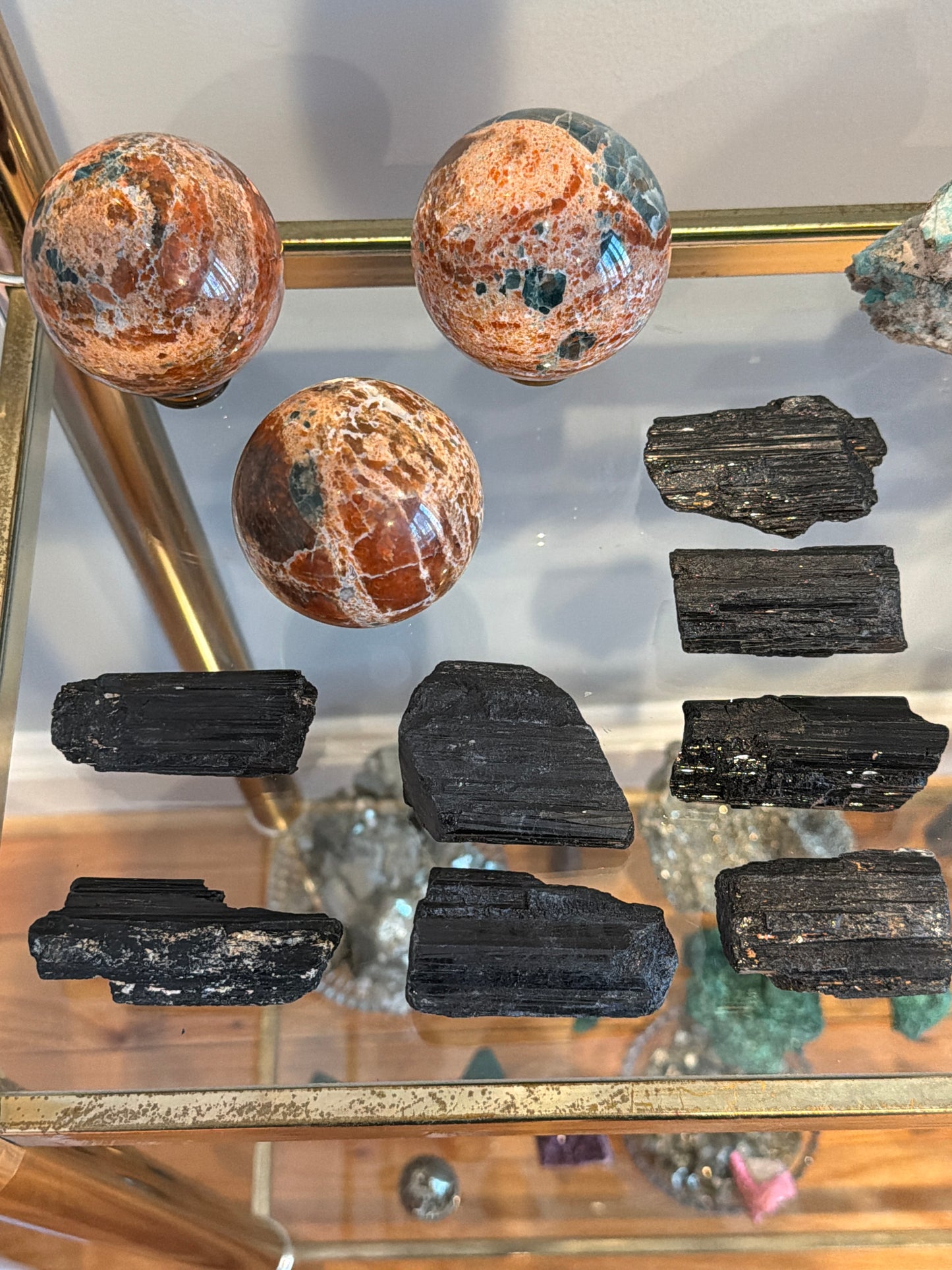 Black Tourmaline Crystal for Protection & Grounding