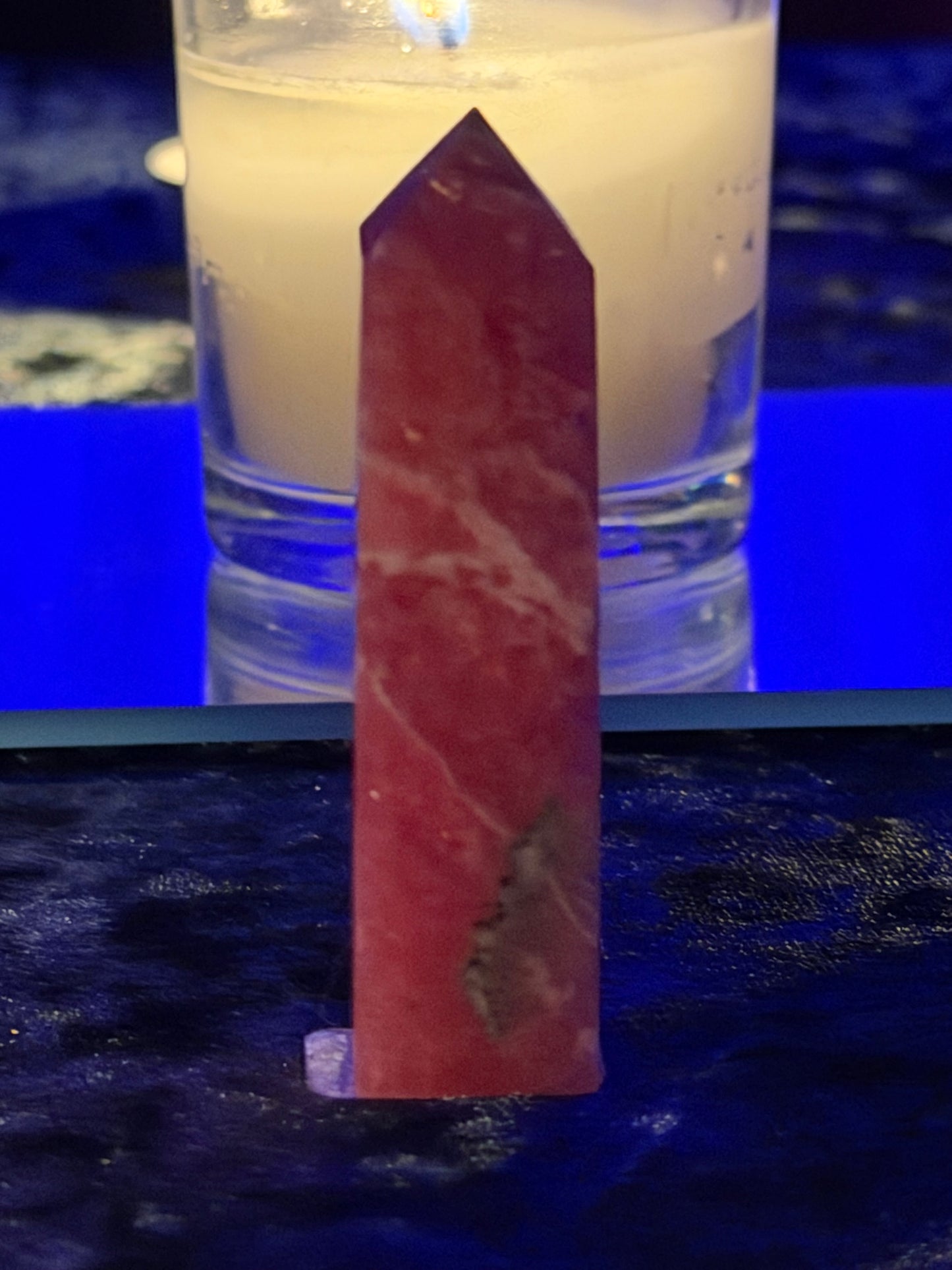 Rhodochrosite Tower from Argentina