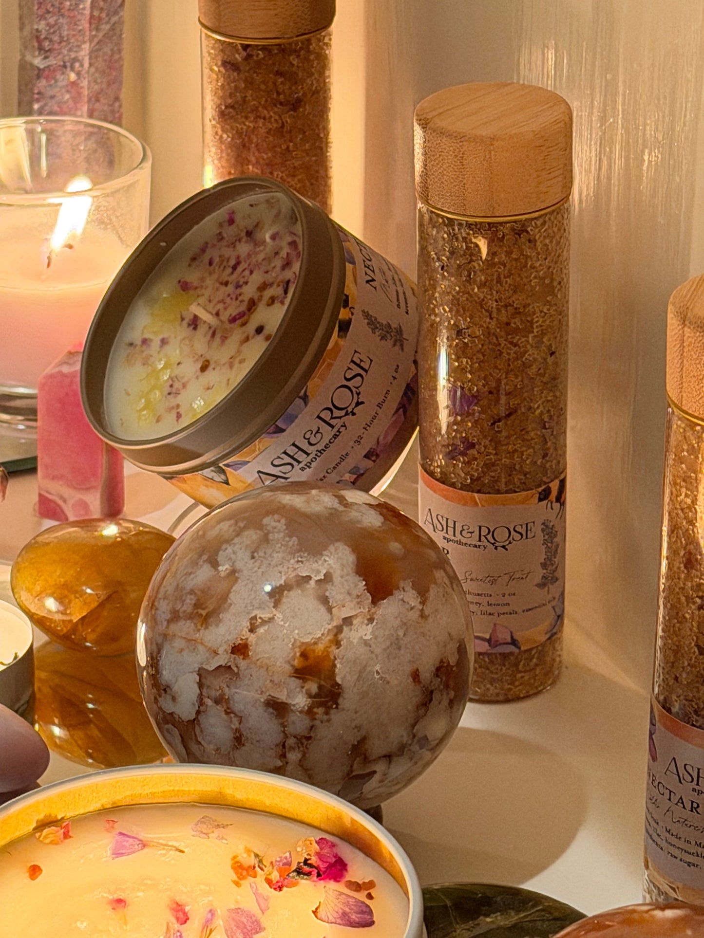 Nectar Bath Soak – Lilac, Lemon & Honey Bath Salts