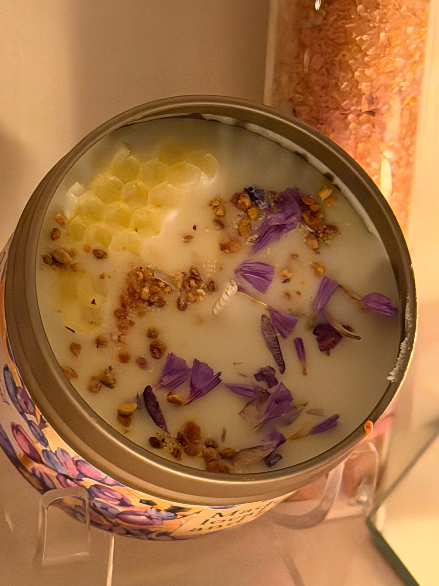 Nectar Candle – Lilac, Lemon & Honey Soy Candle