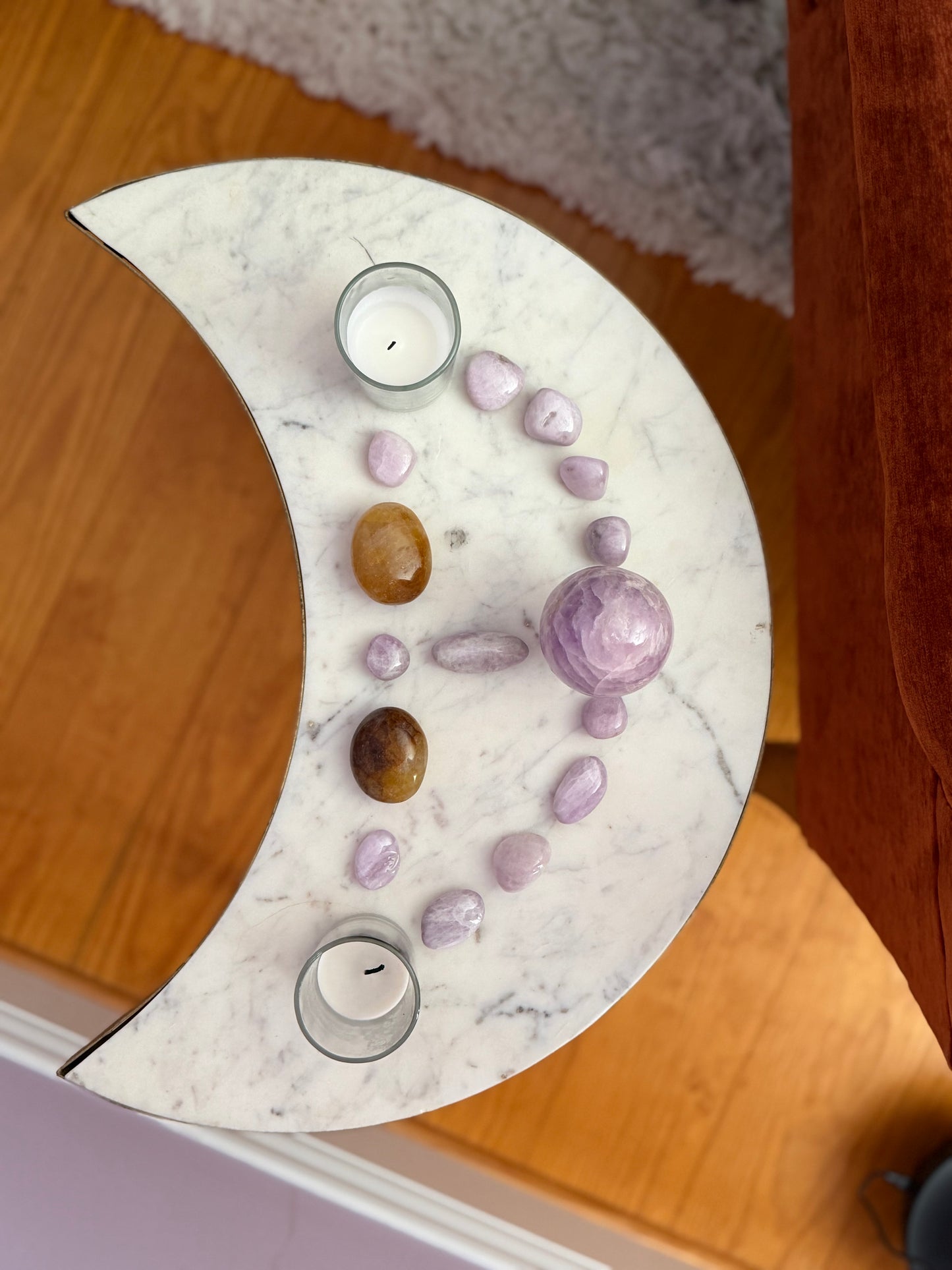 Golden Healer Palm Stone