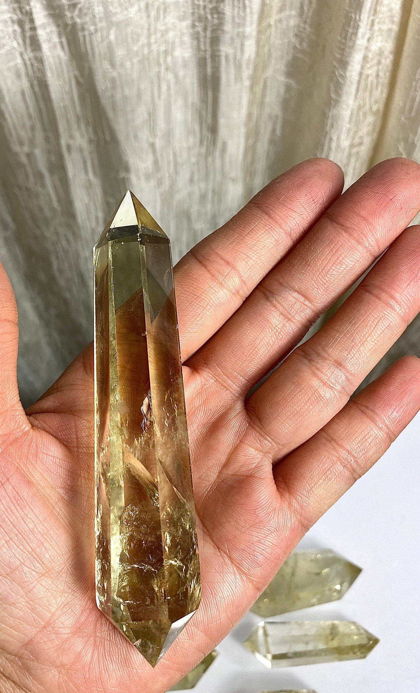 Citrine Double Terminated Crystal – Confidence & Energy- COMING SOON!