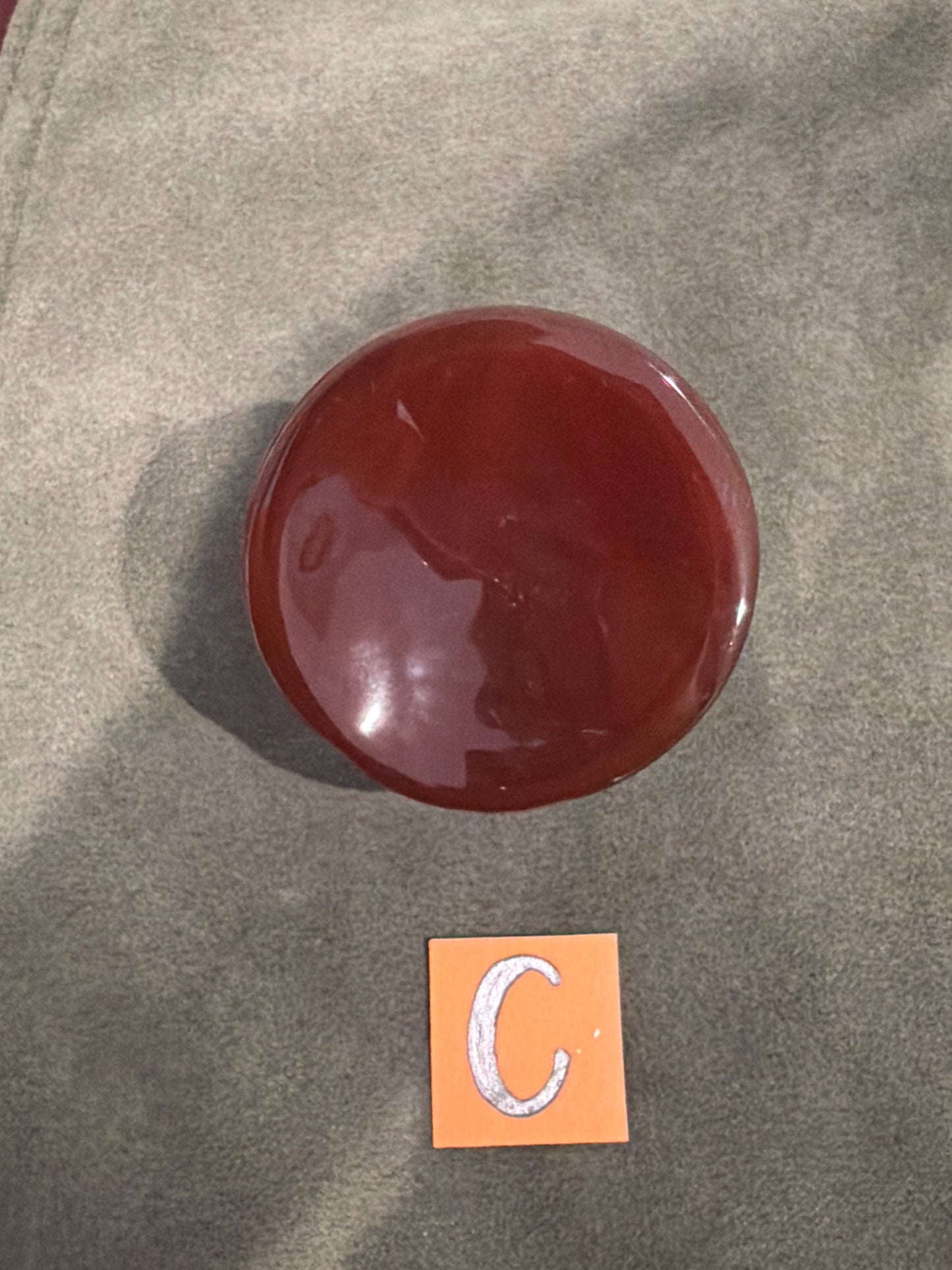 Carnelian Shallow Bowl – Small Natural Crystal Dish