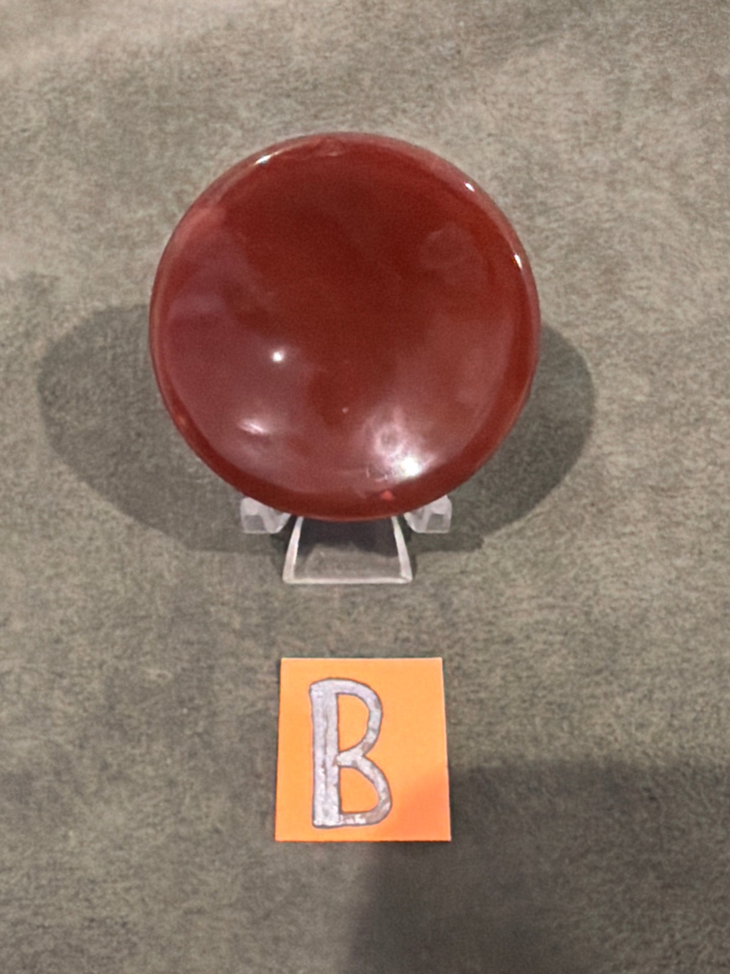 Carnelian Shallow Bowl – Small Natural Crystal Dish