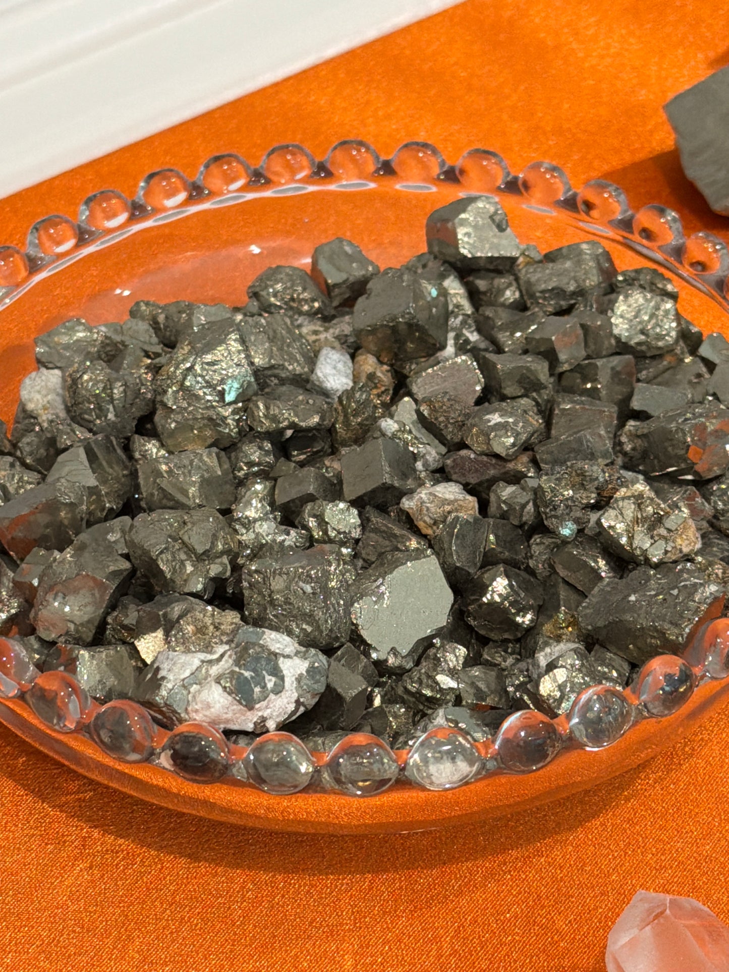 Mini Raw Pyrite Cubes
