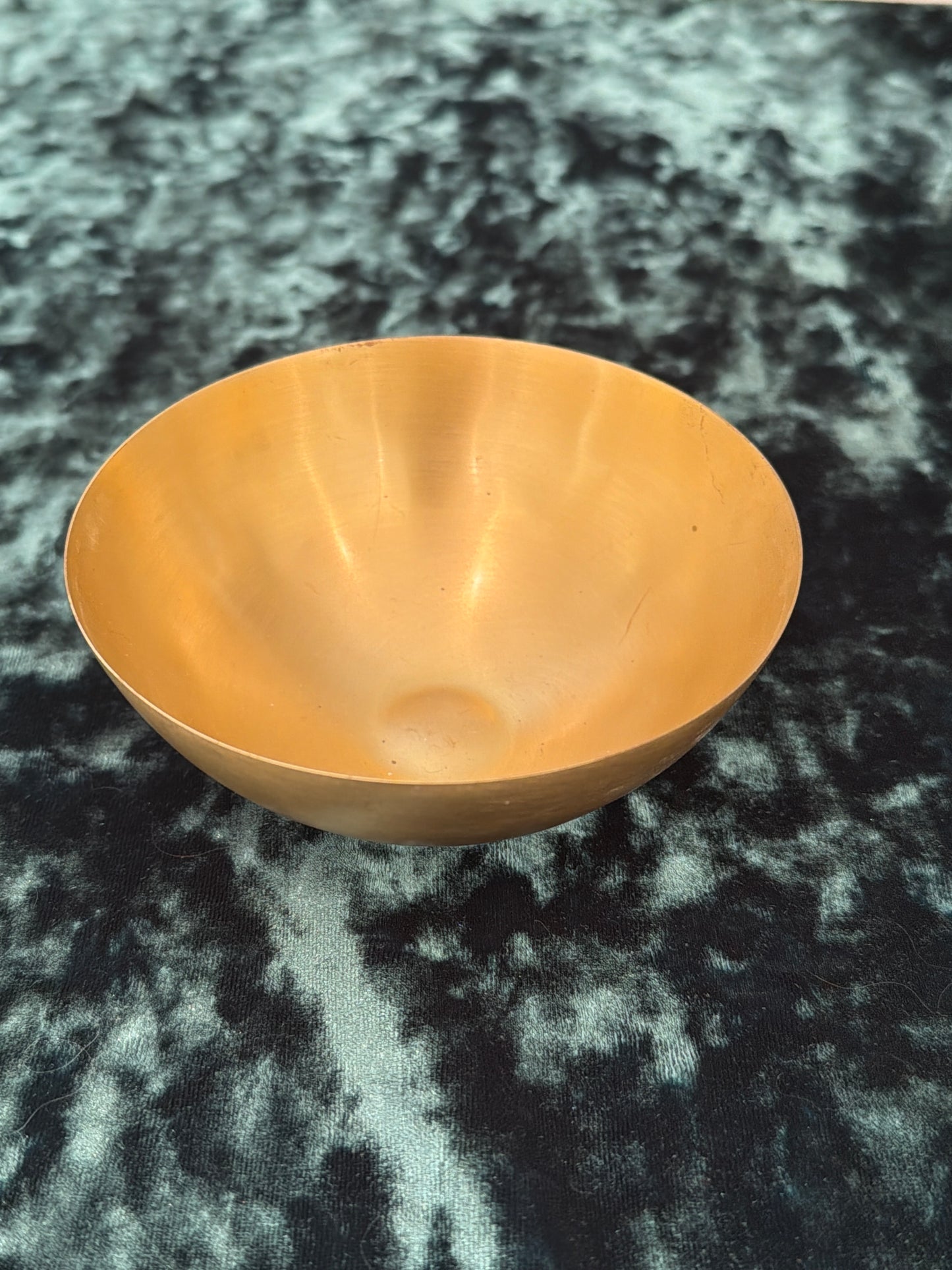 Brass Ritual Bowl | 4” Sacred Altar Bowl for Crystals, Herbs & Ceremony