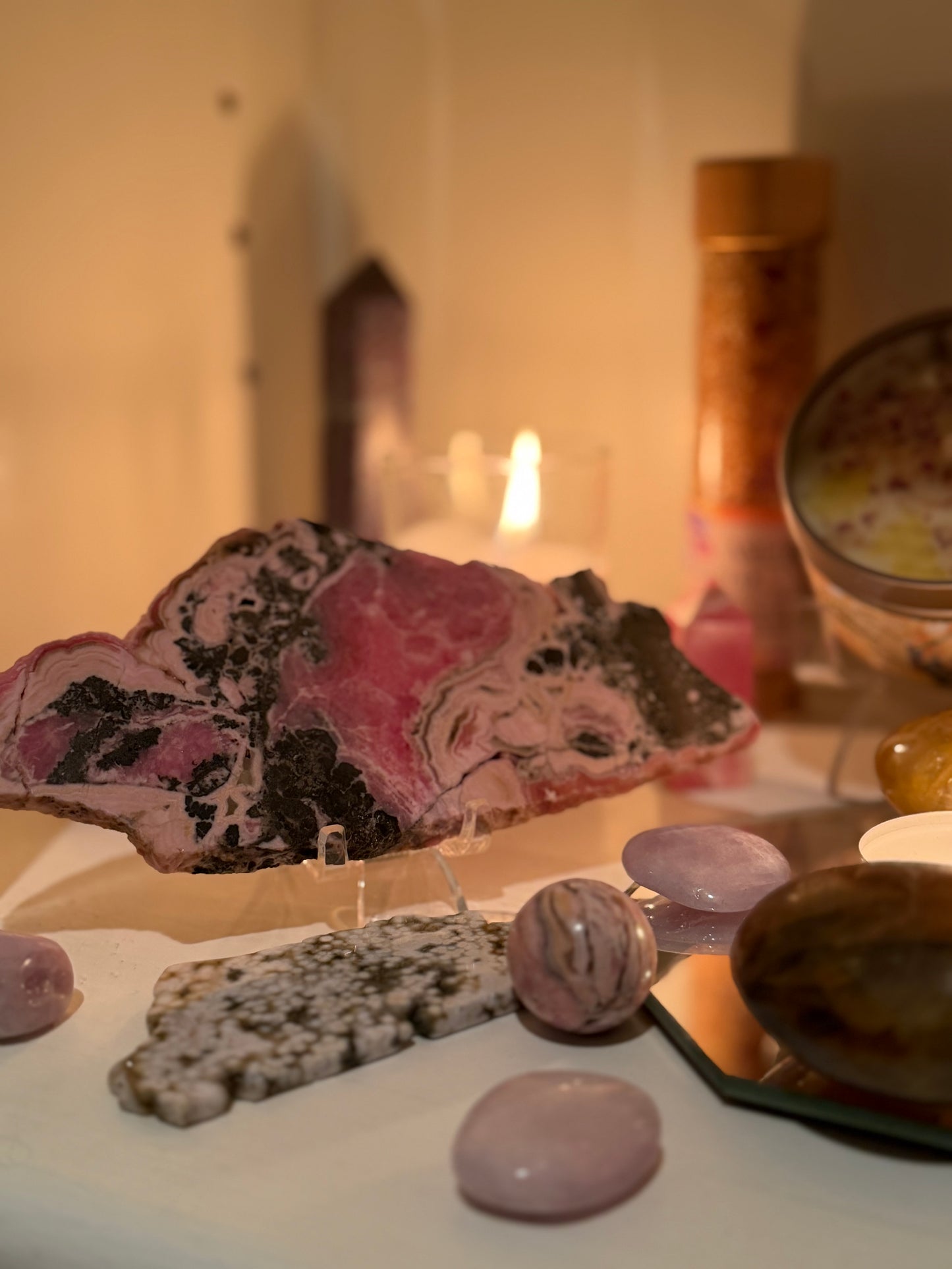 Rhodochrosite Tumble (Argentina)