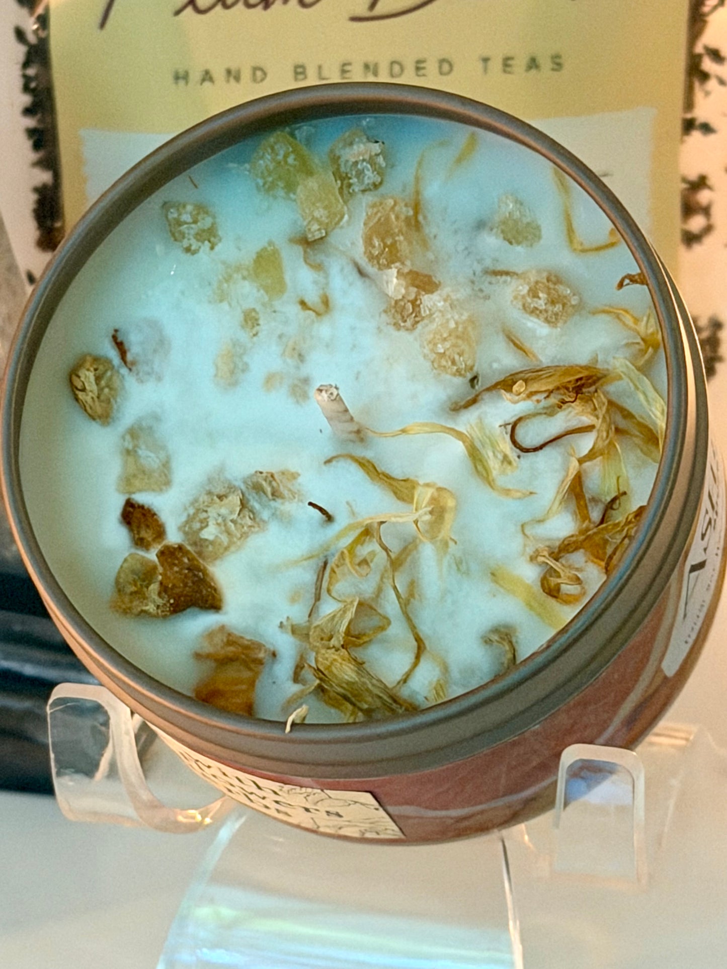 Zesty Orange Ginger Soy Candle – Marigold & Citrus Ritual Blend