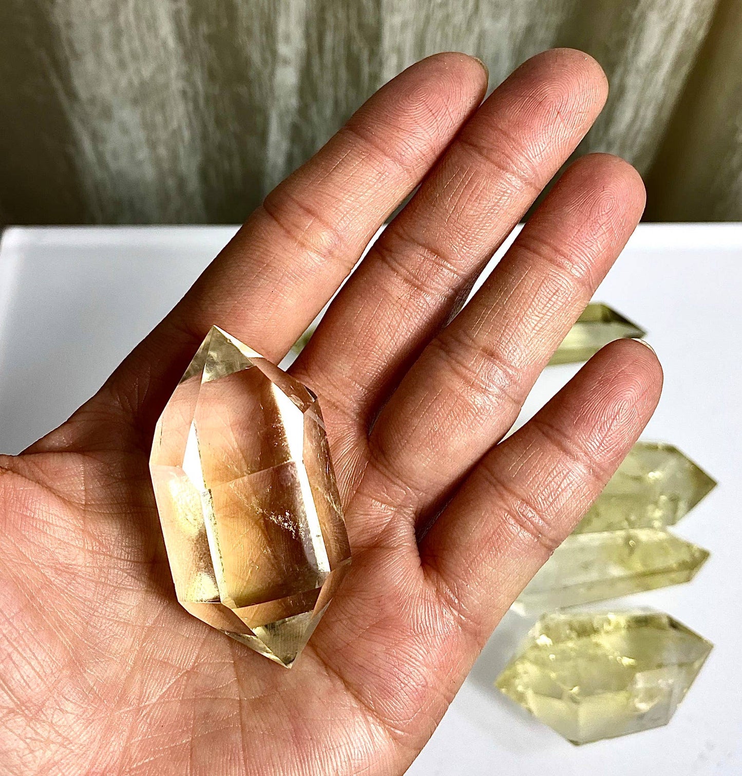 Citrine Double Terminated Crystal – Confidence & Energy- COMING SOON!