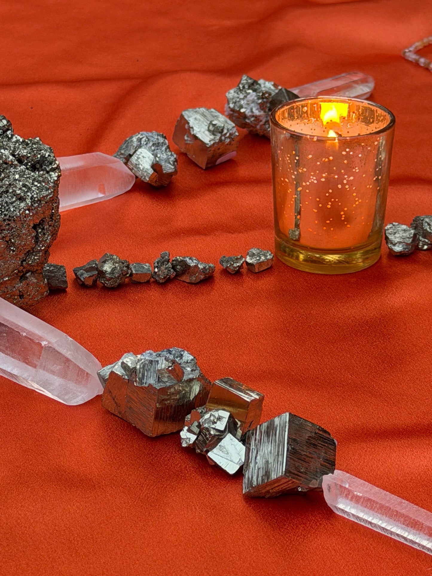 Mini Raw Pyrite Cubes