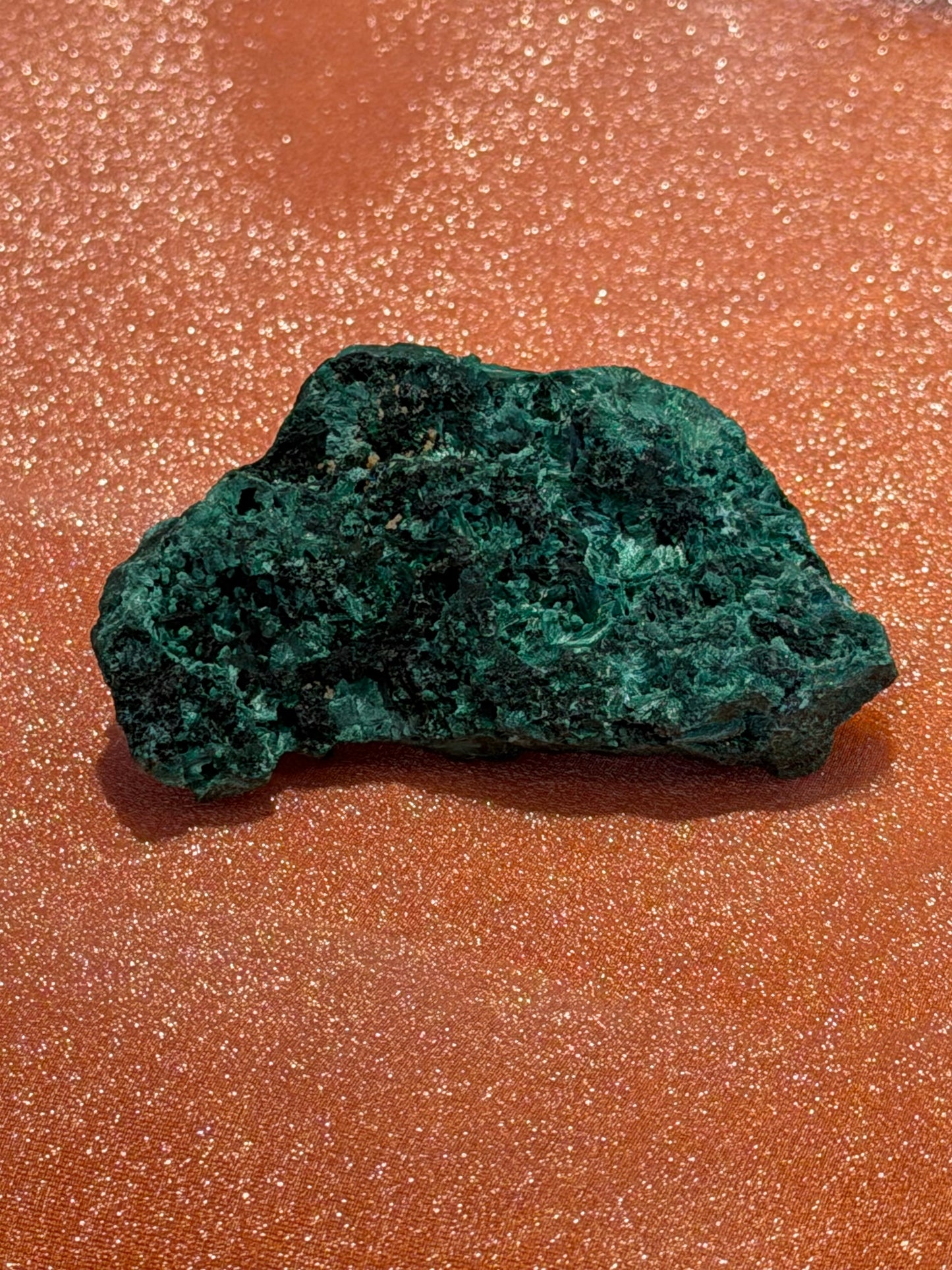 Velvet Fibrous Malachite – Raw Natural Specimen